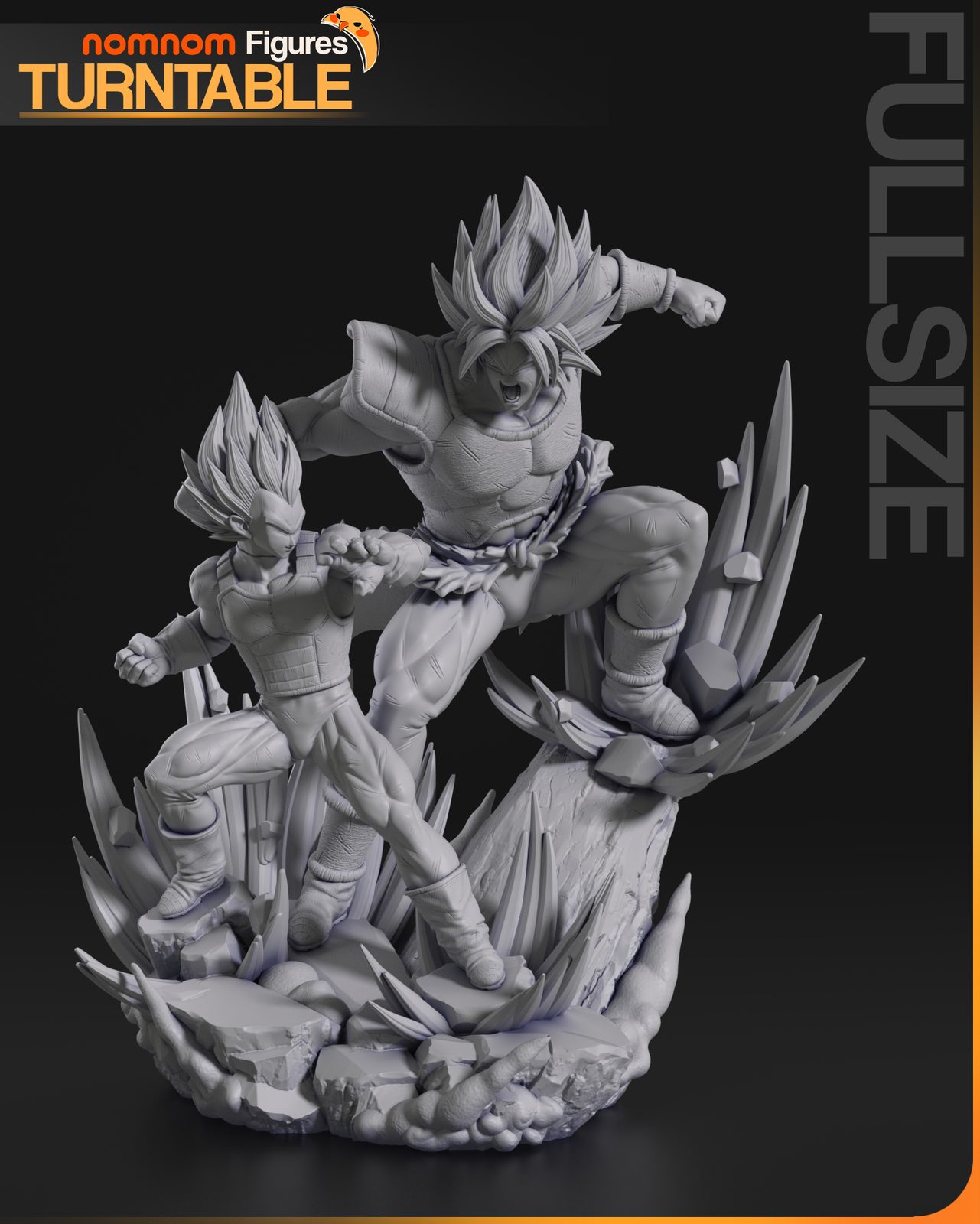 Vegeta Vs Broly + Bustos view 6
