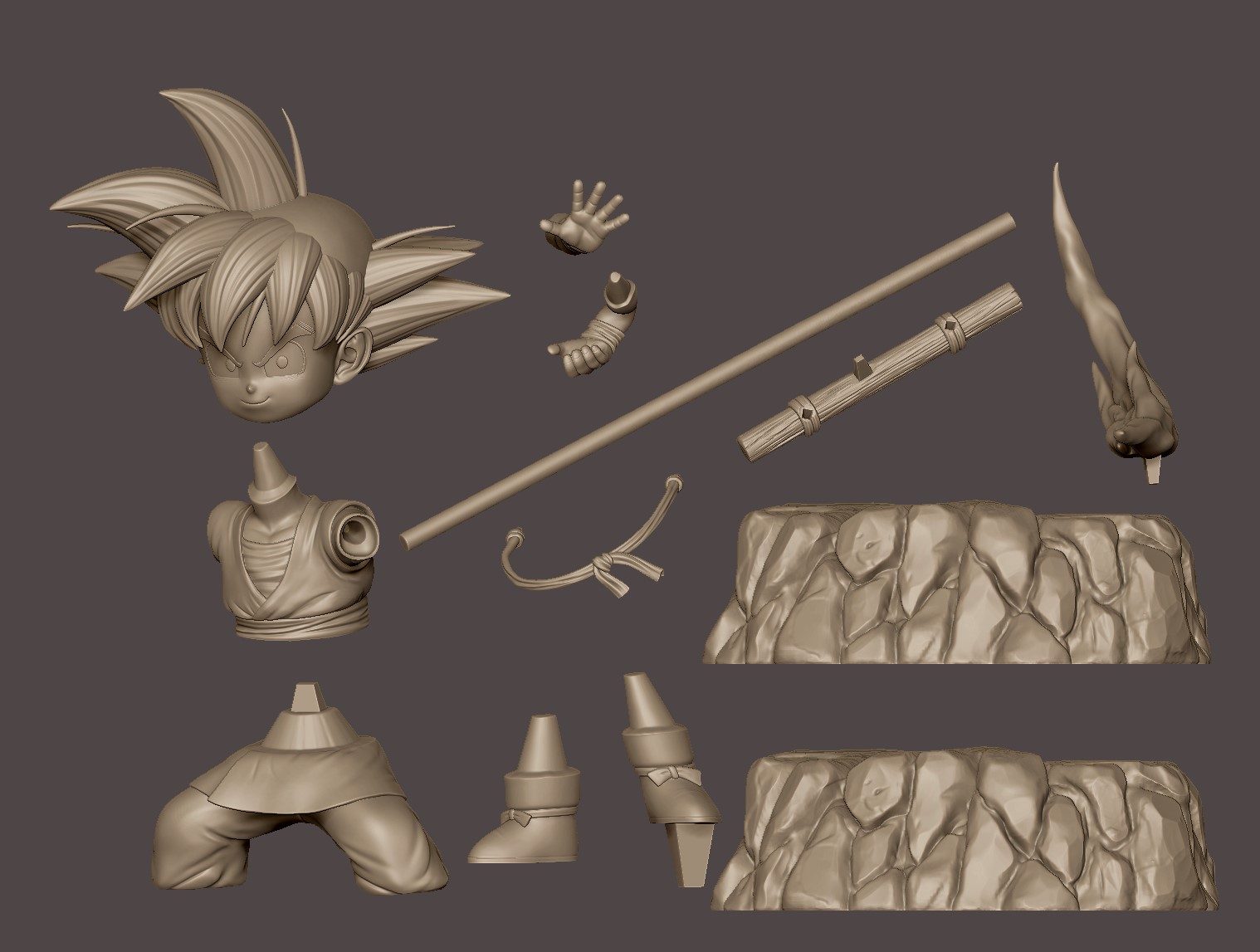 Ryodan Studio Goku Daima Dragon Ball
