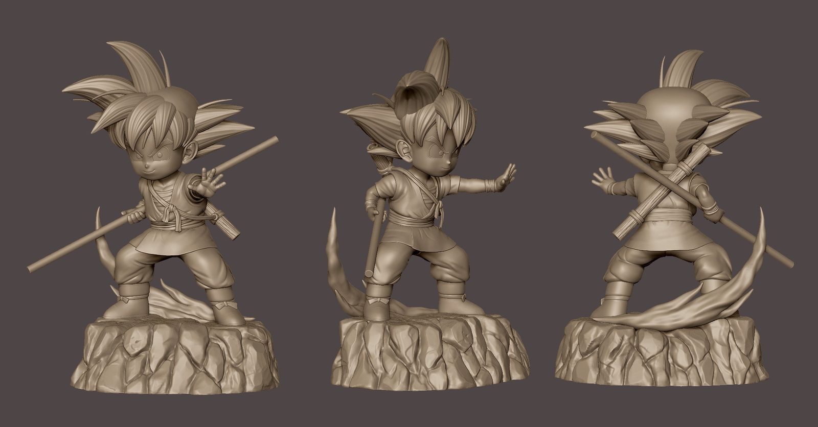 Ryodan Studio Goku Daima Dragon Ball view 2