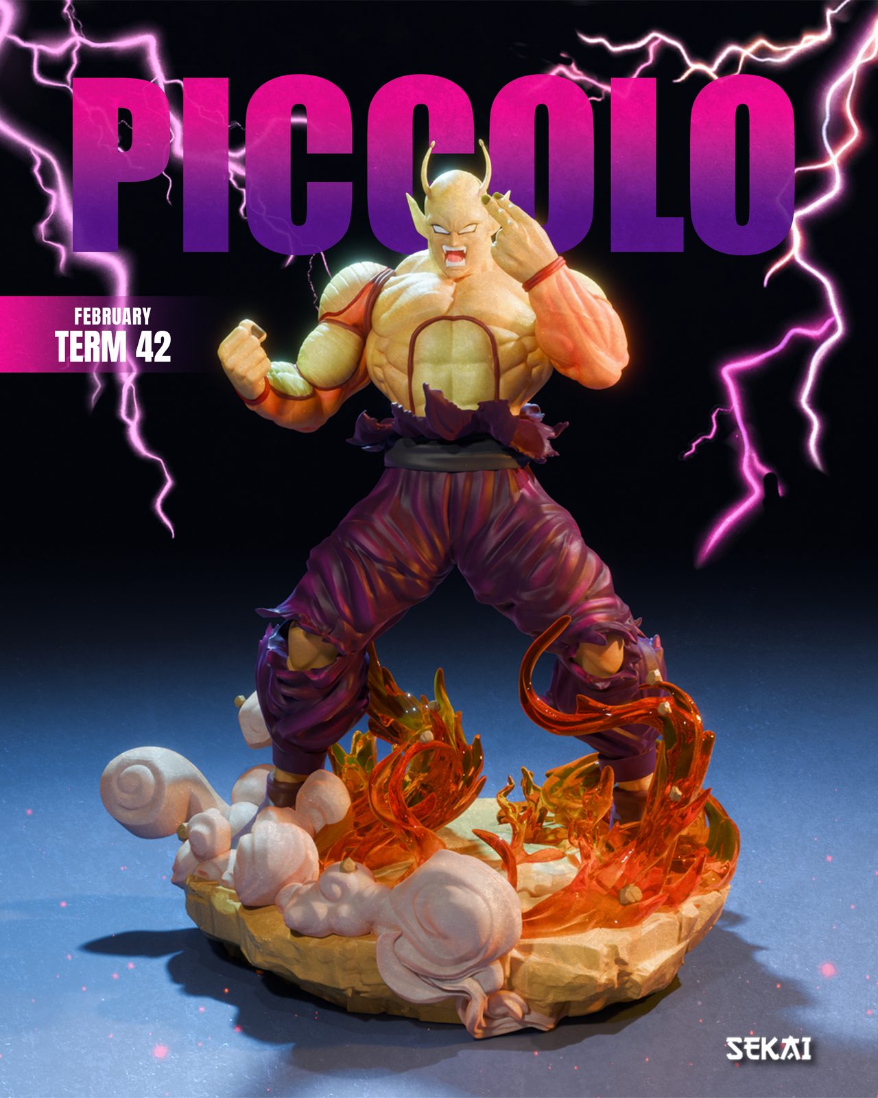 Sekai Term 42 02 2025 Orange Piccolo Statue And Bust T Me Moxomor