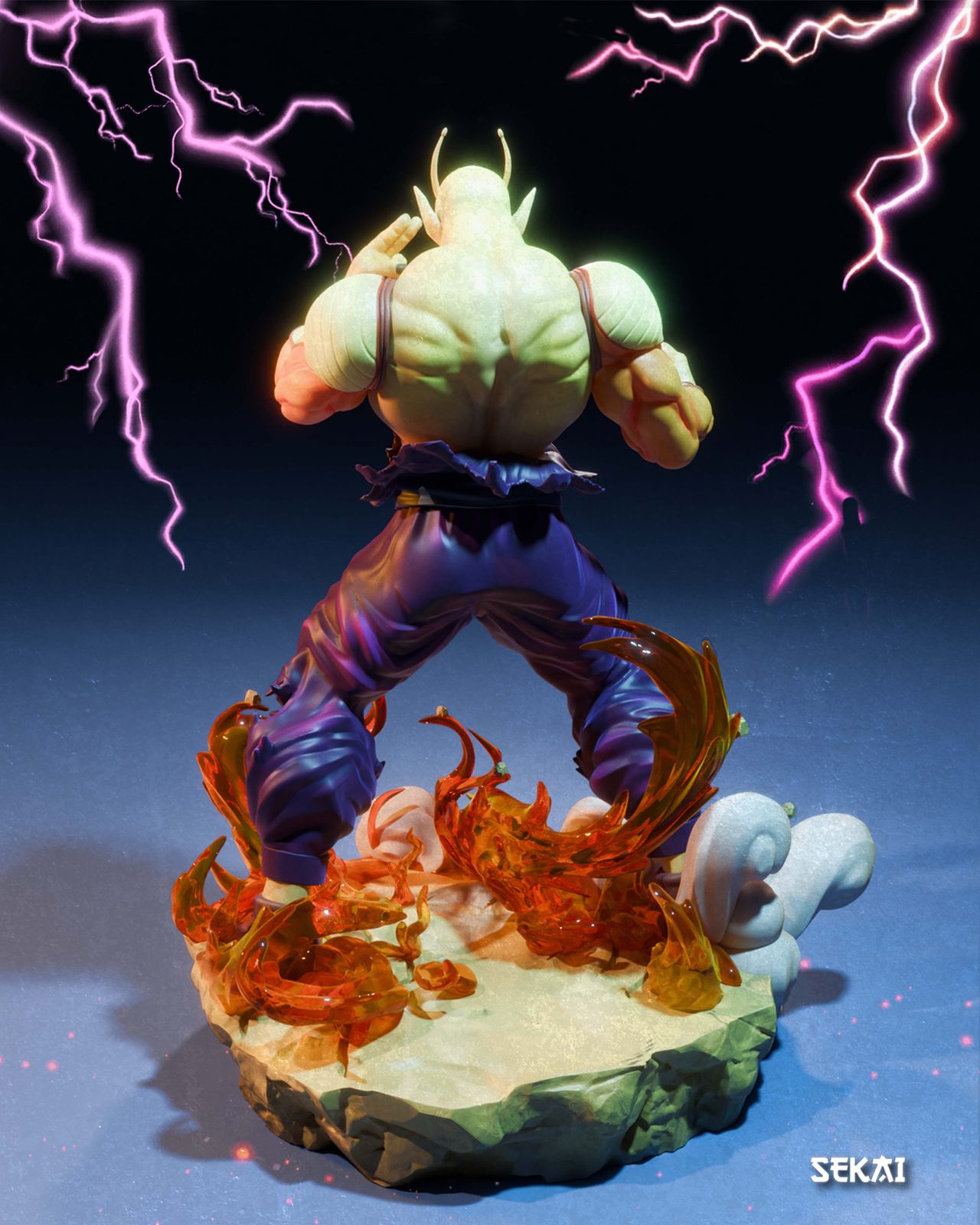 Sekai Term 42 02 2025 Orange Piccolo Statue And Bust T Me Moxomor view 3