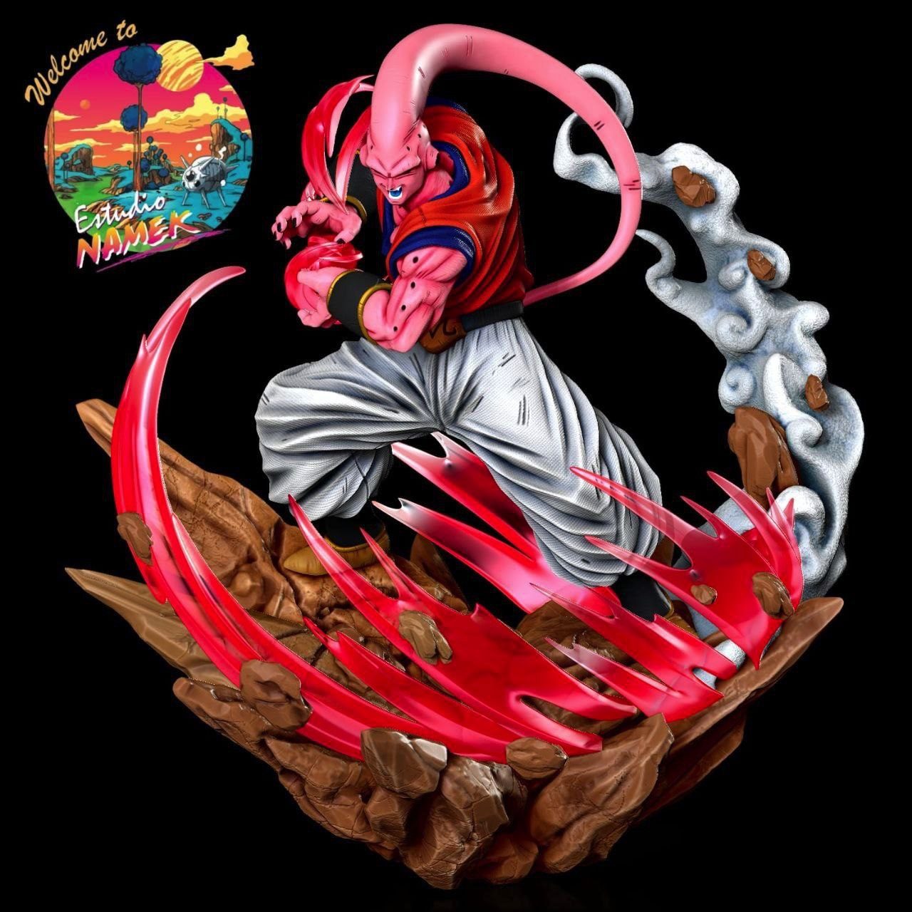 Super Buu (Gohan Absorbido) view 6