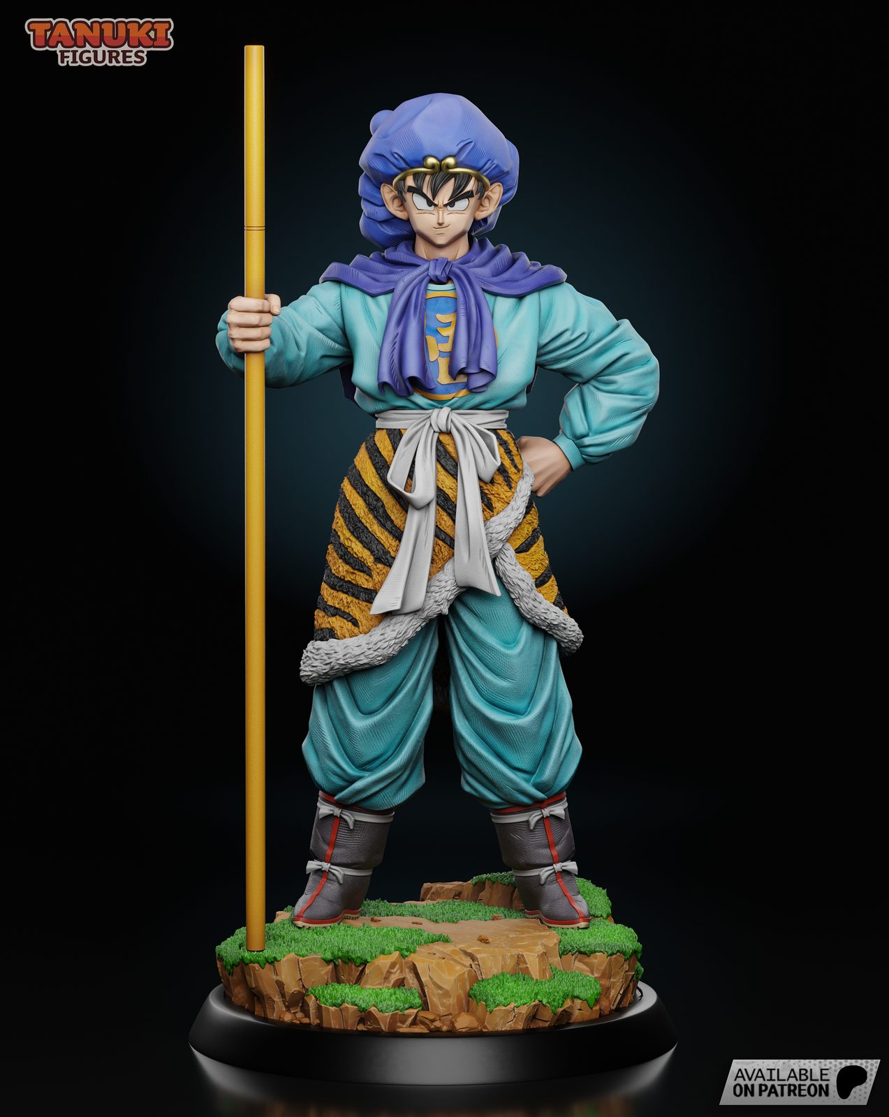 Tanuki Figuresgoku Saiyuki view 2