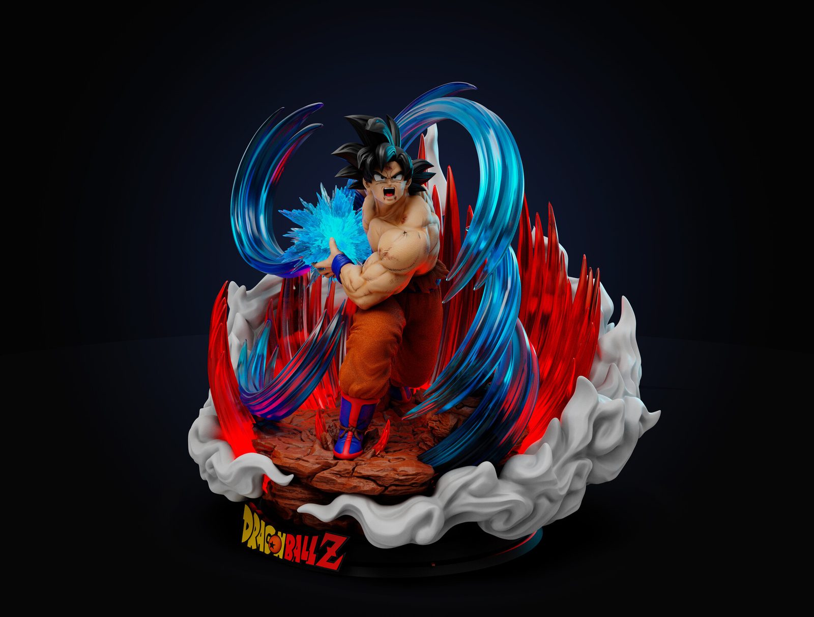 Temple Studio-Goku Kaioken view 3