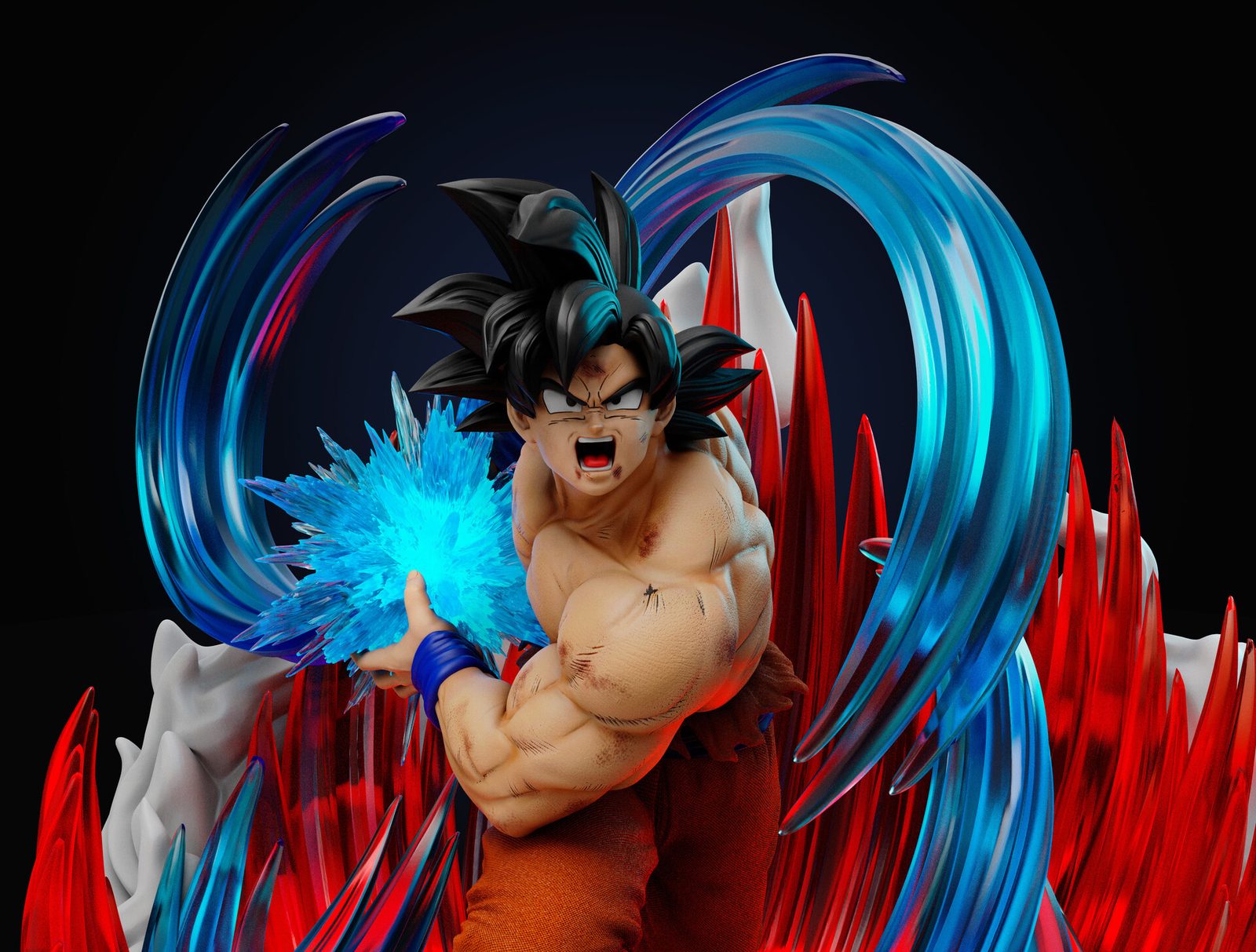 Temple Studio-Goku Kaioken view 4