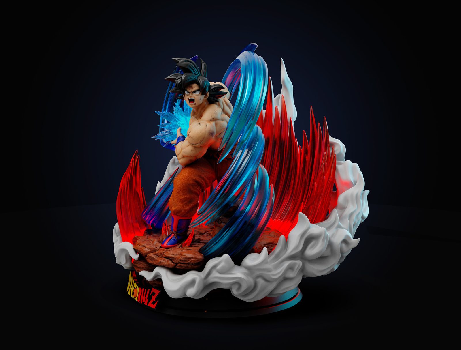 Temple Studio-Goku Kaioken view 5