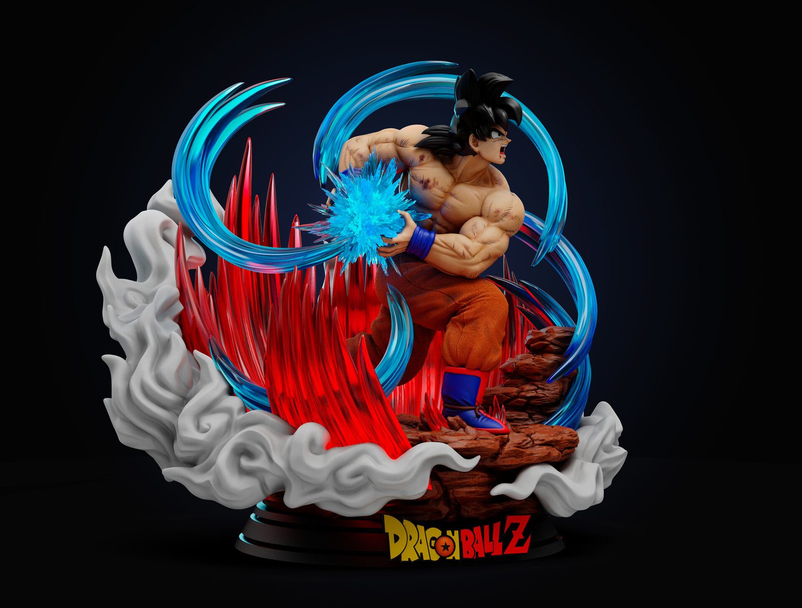Temple Studio-Goku Kaioken view 6