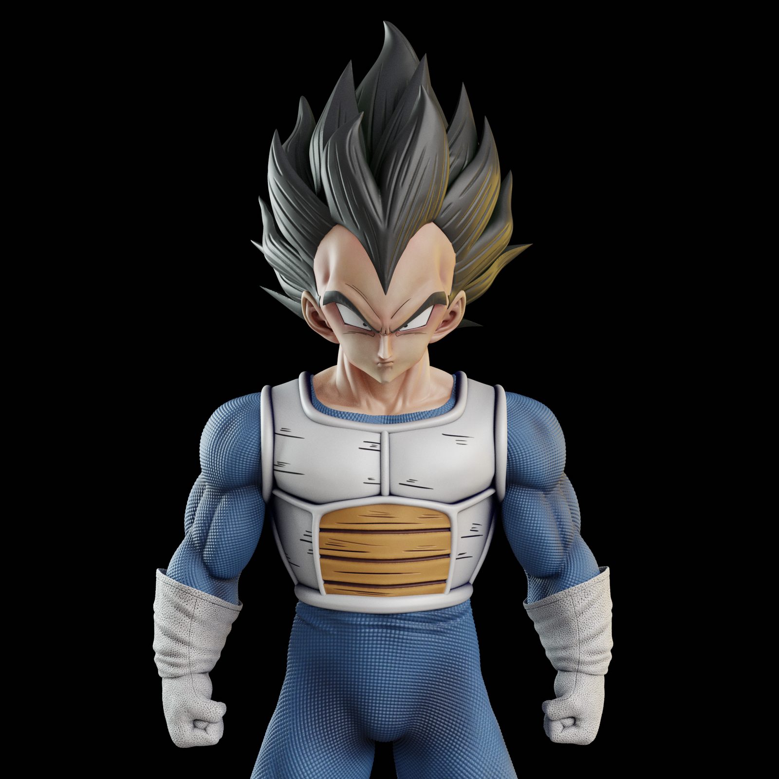 Vegeta Armor V2 view 2