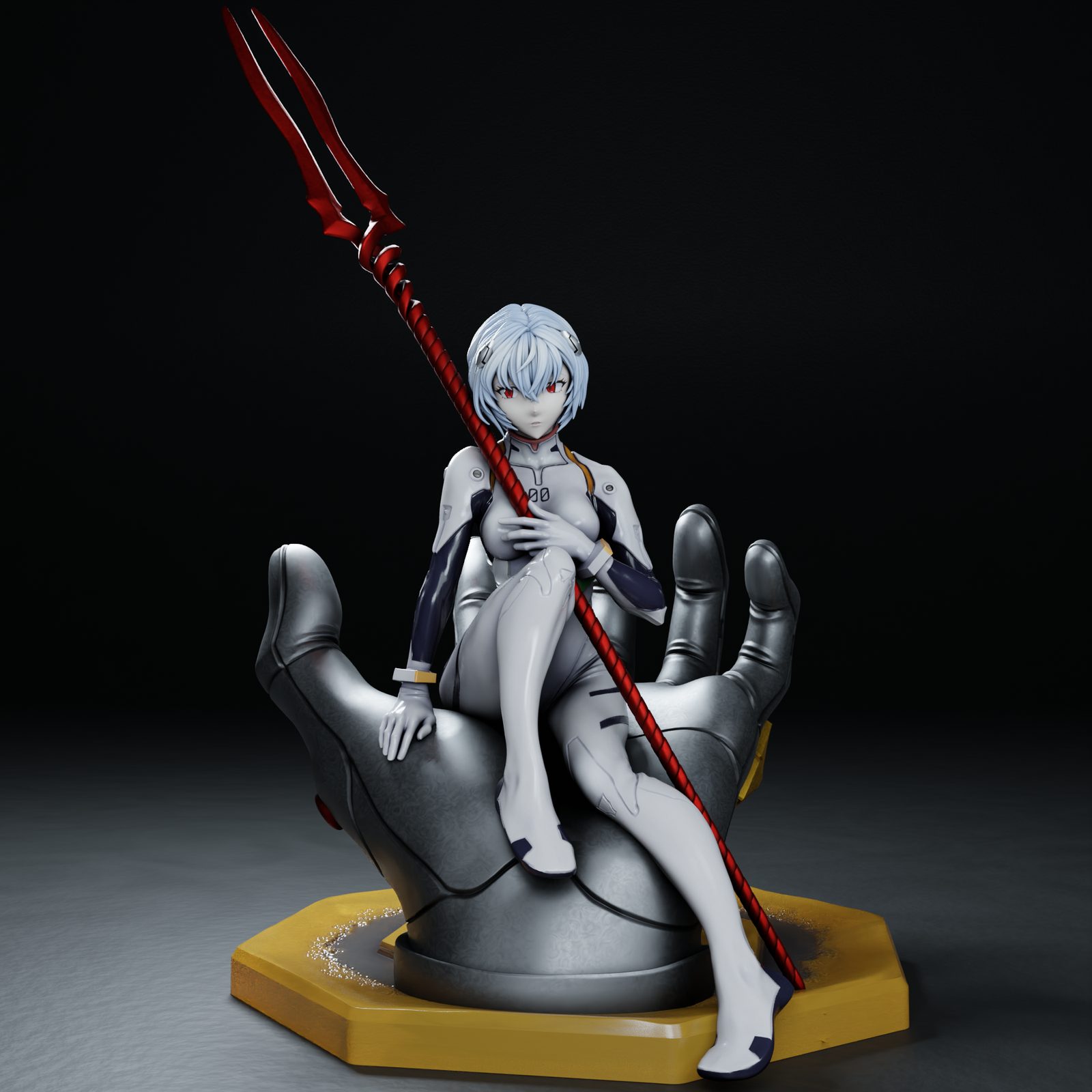 Gr8Tech Ayanami Rei Neon Genesis Evangelion Includes Nude