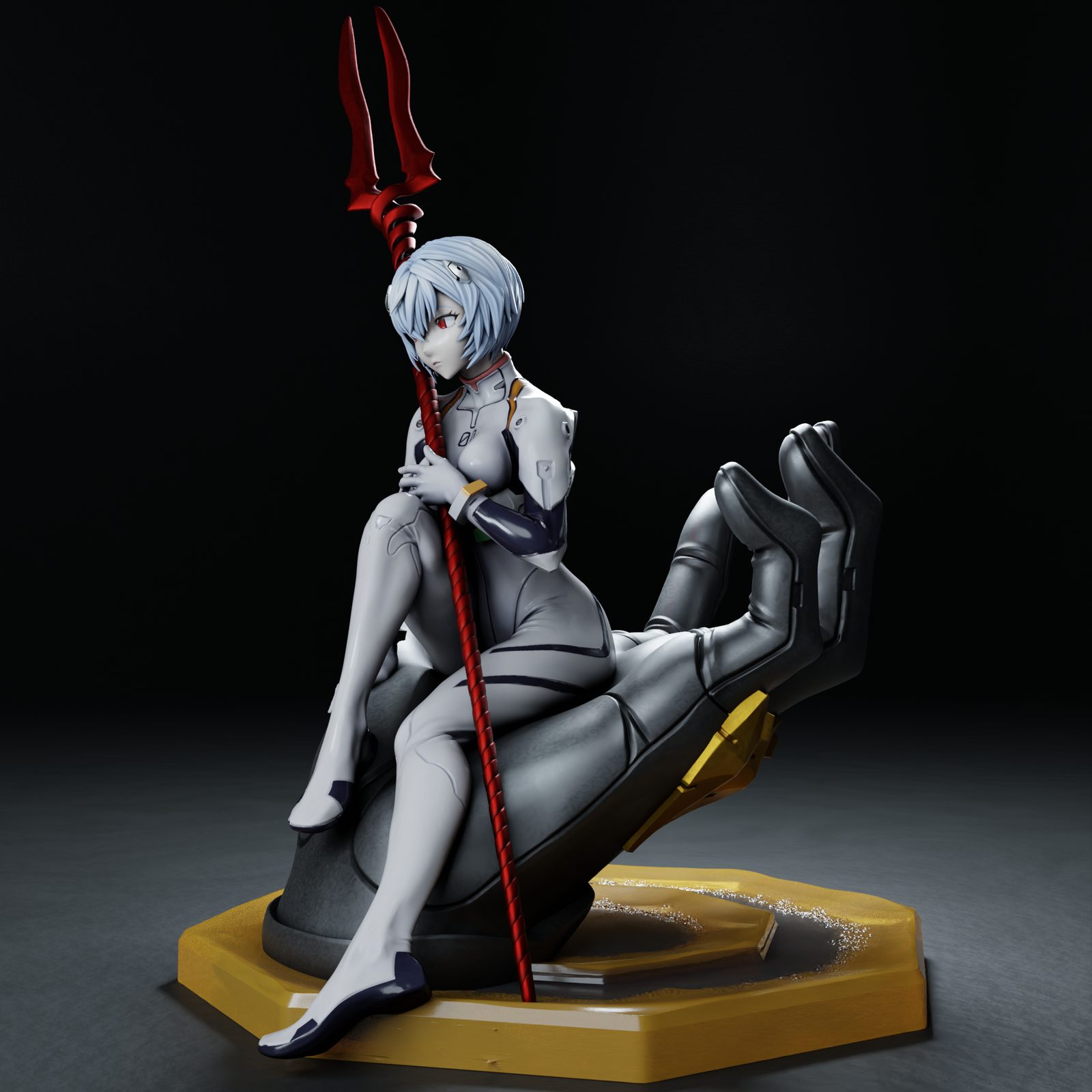 Gr8Tech Ayanami Rei Neon Genesis Evangelion Includes Nude view 2