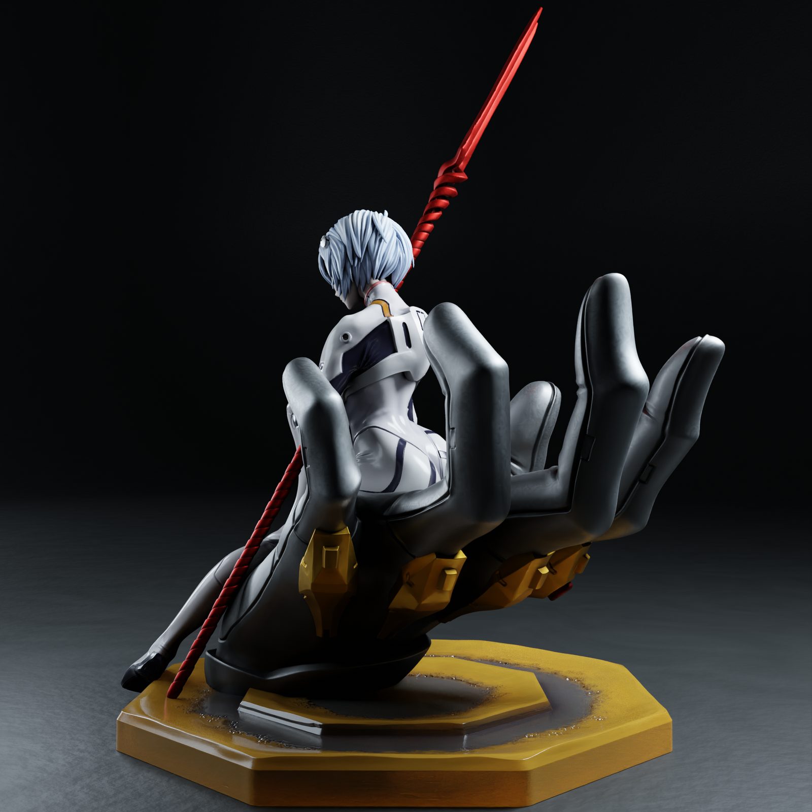 Gr8Tech Ayanami Rei Neon Genesis Evangelion Includes Nude view 3