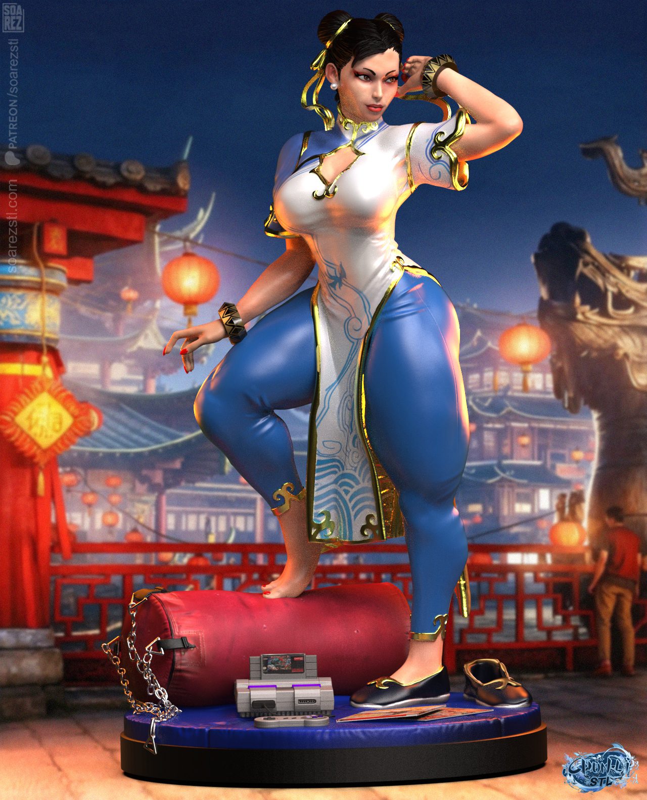 Soarez 3D Chunli view 3