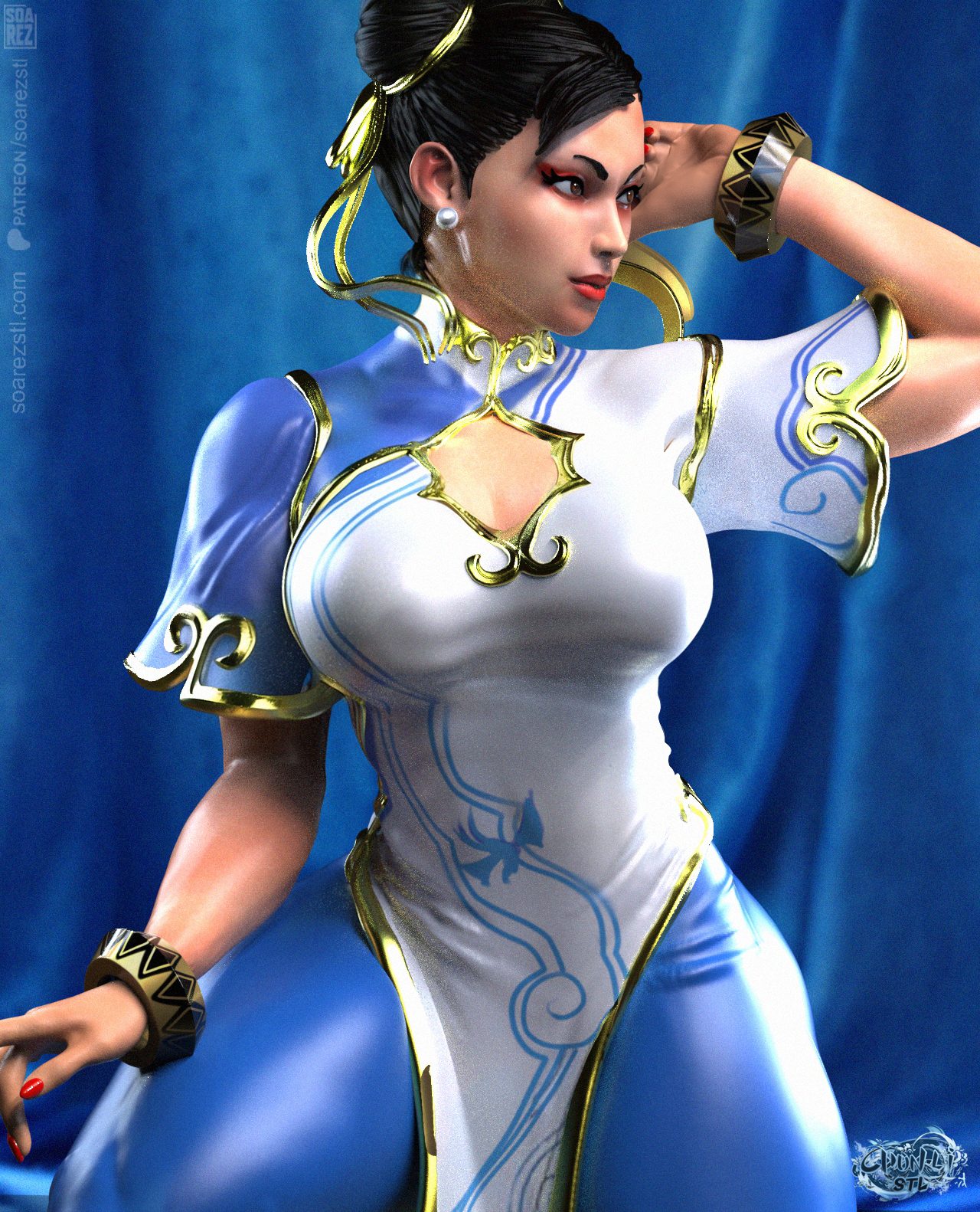 Soarez 3D Chunli view 4