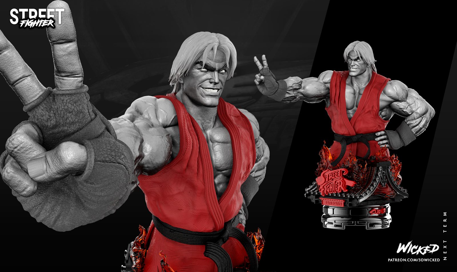 Ken Bust 345Mm (Non Supported)