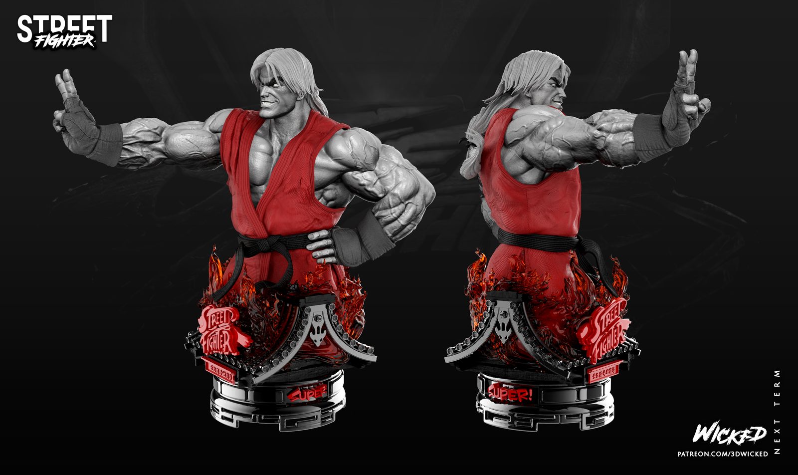 Ken Bust 345Mm (Non Supported) view 3