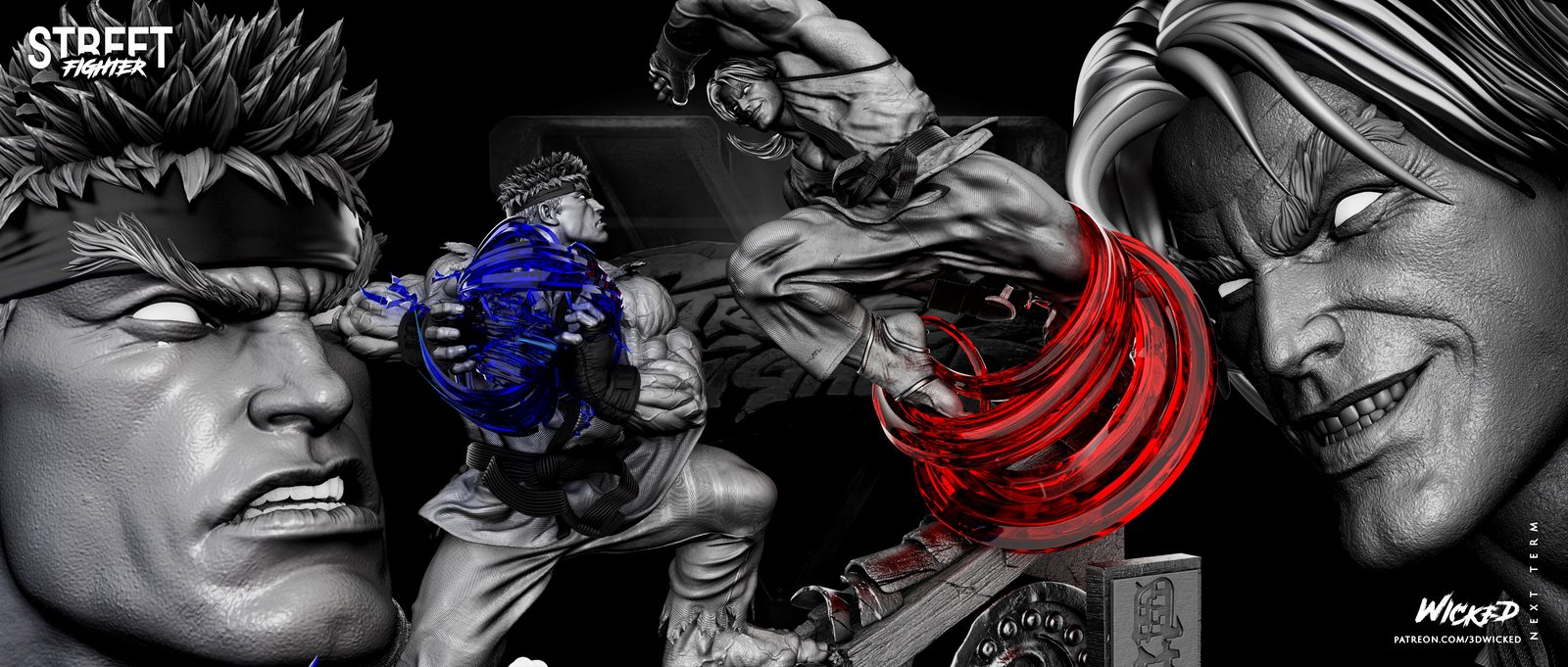 Street Fighter Diorama