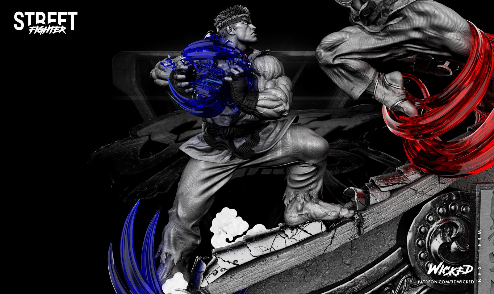 Street Fighter Diorama view 5