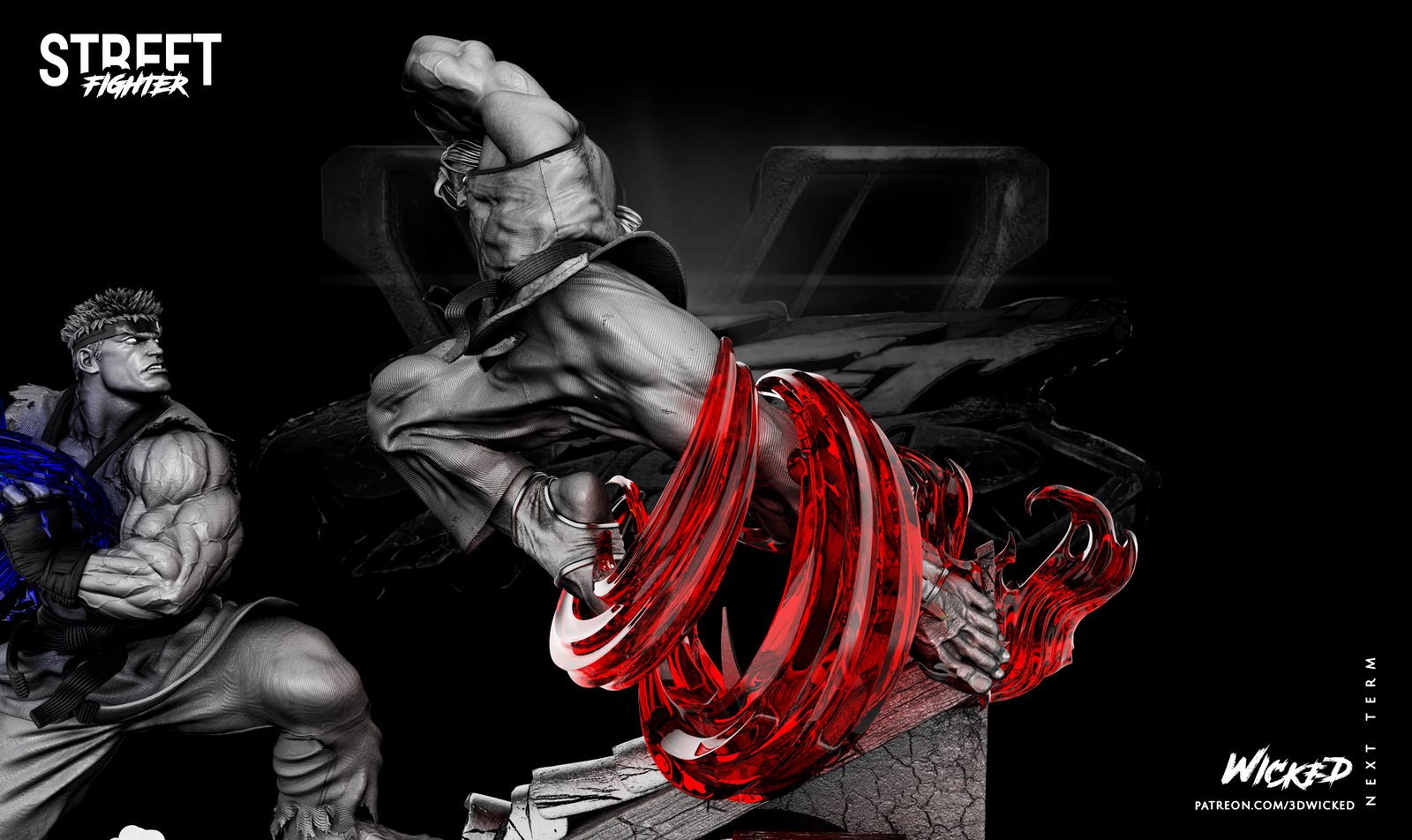 Street Fighter Diorama view 6