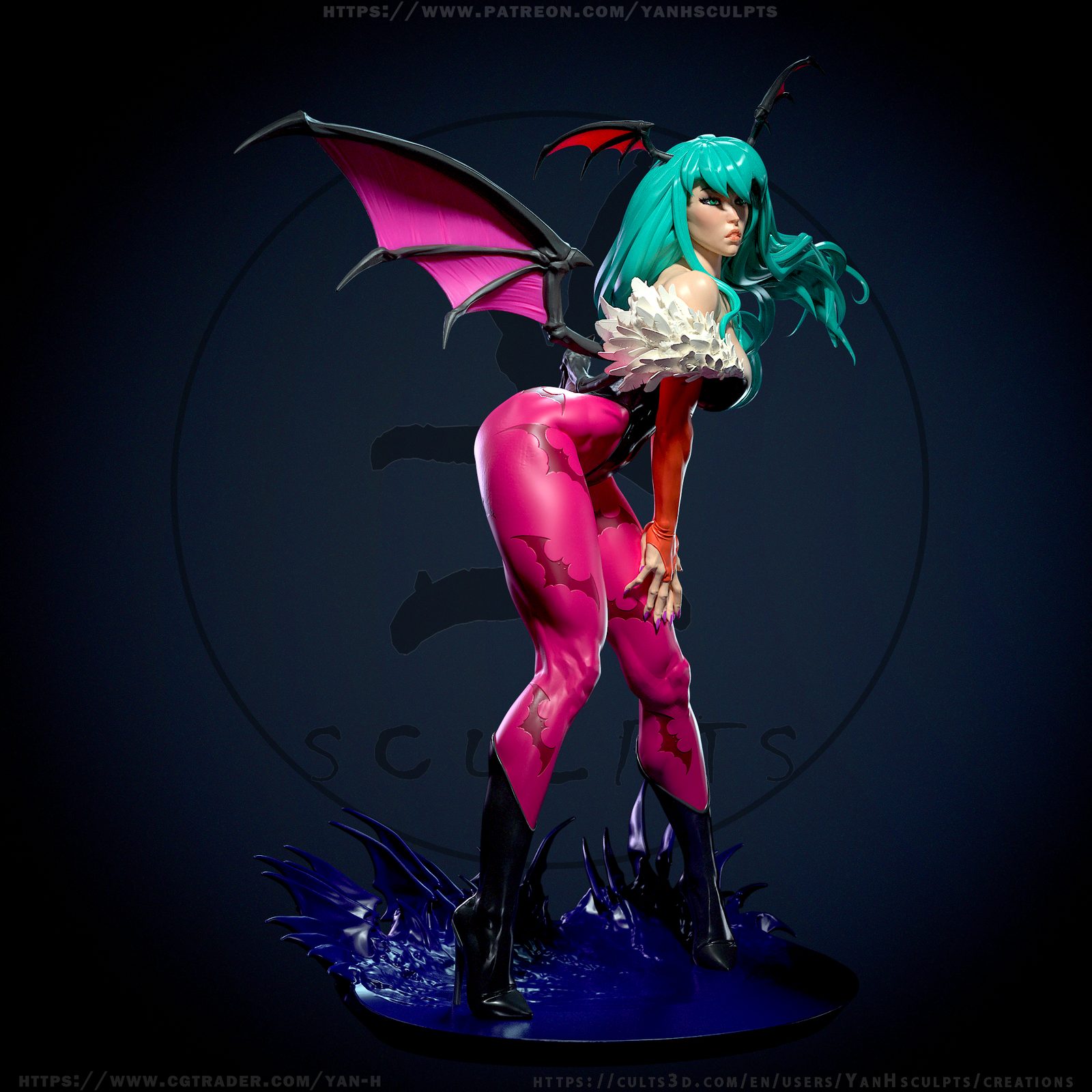 Yanh Darkstalkersmorrigan view 2