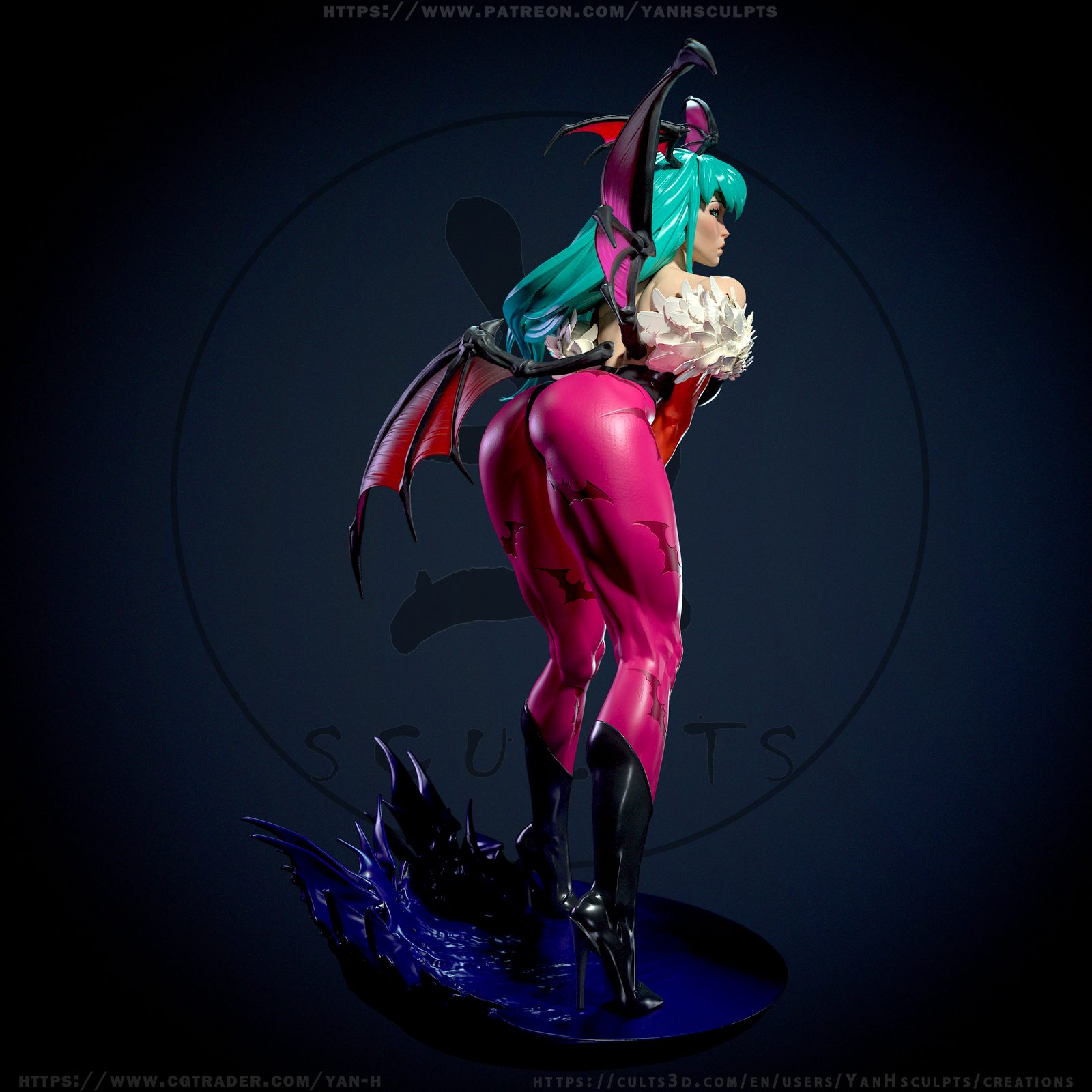 Yanh Darkstalkersmorrigan view 3