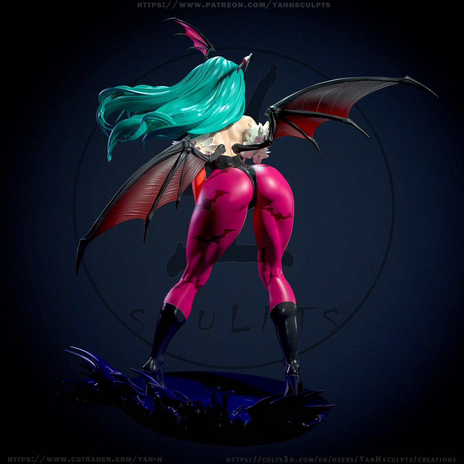 Yanh Darkstalkersmorrigan view 4