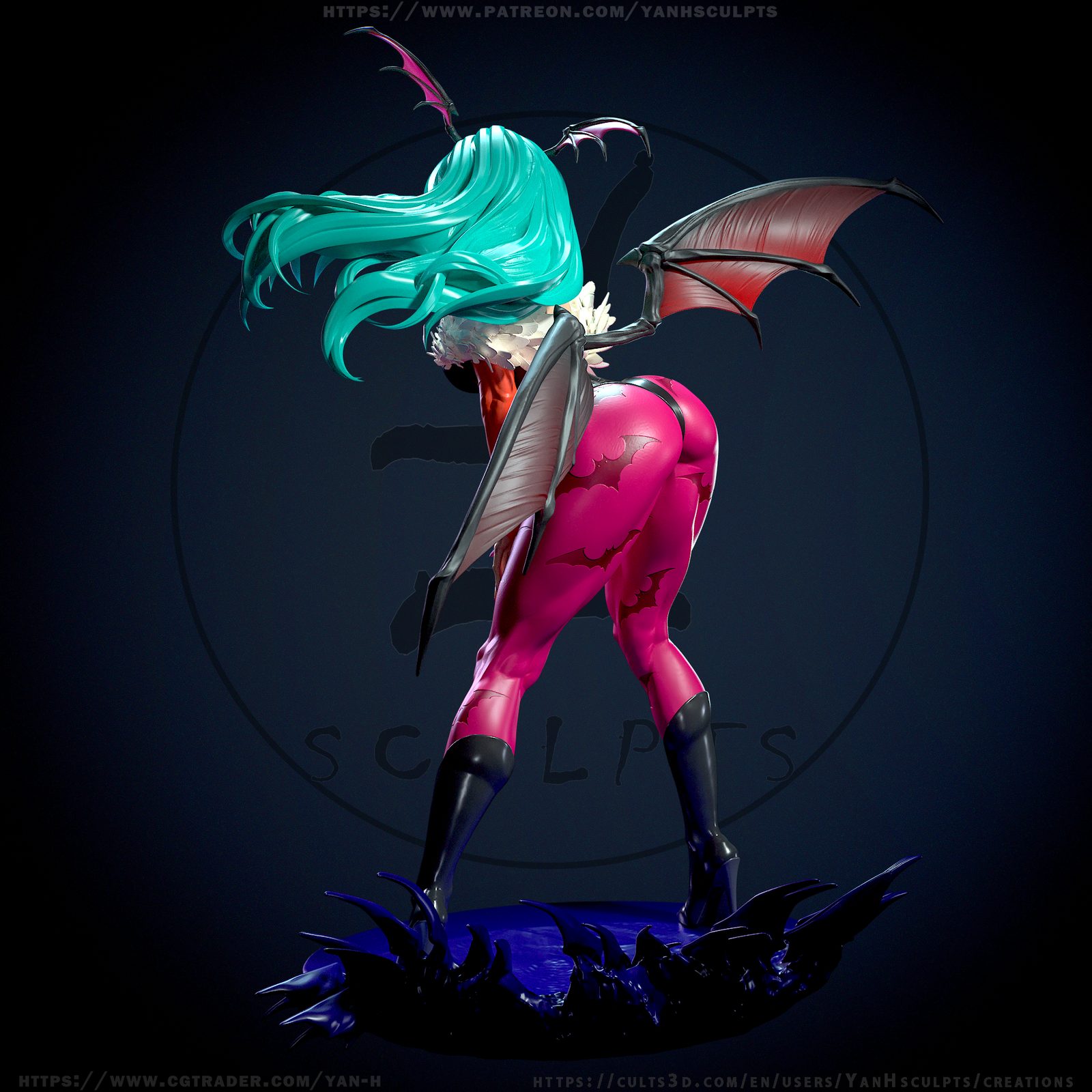 Yanh Darkstalkersmorrigan view 5