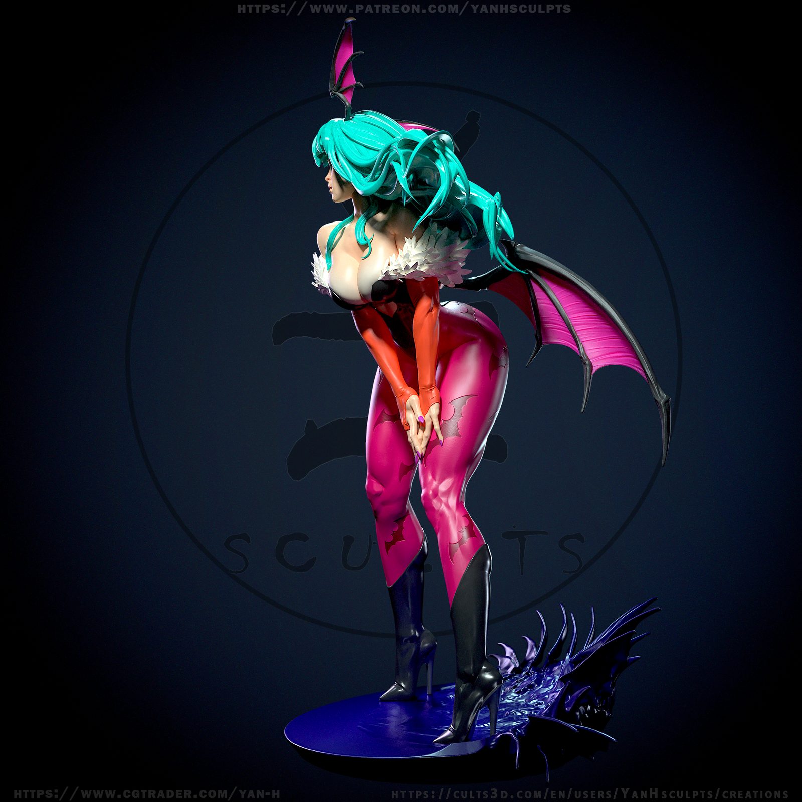 Yanh Darkstalkersmorrigan view 6