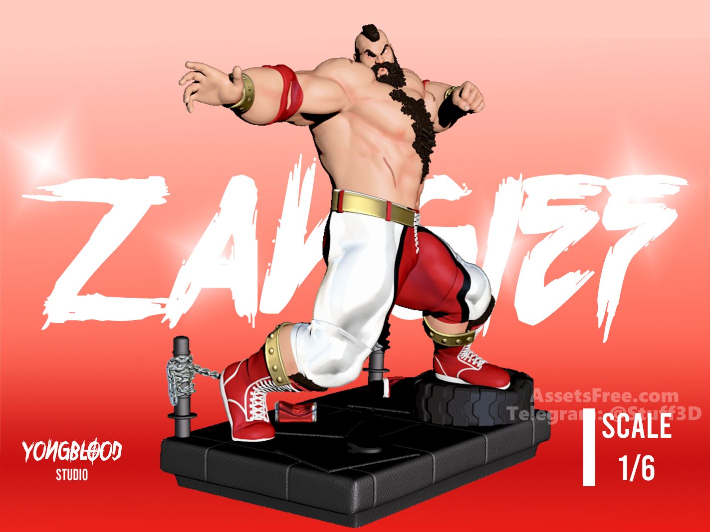Zangief Sf6 view 3