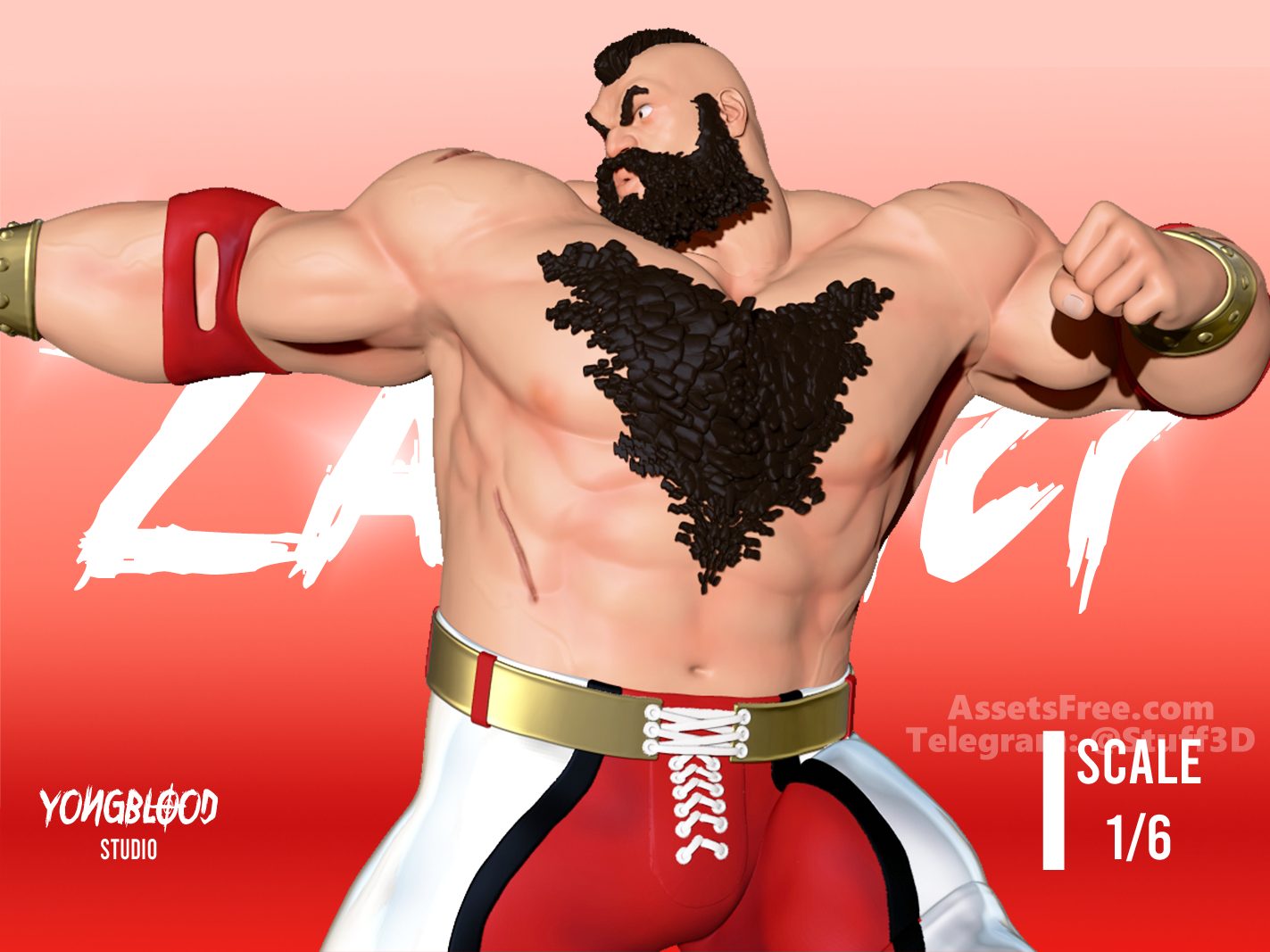 Zangief Sf6 view 4