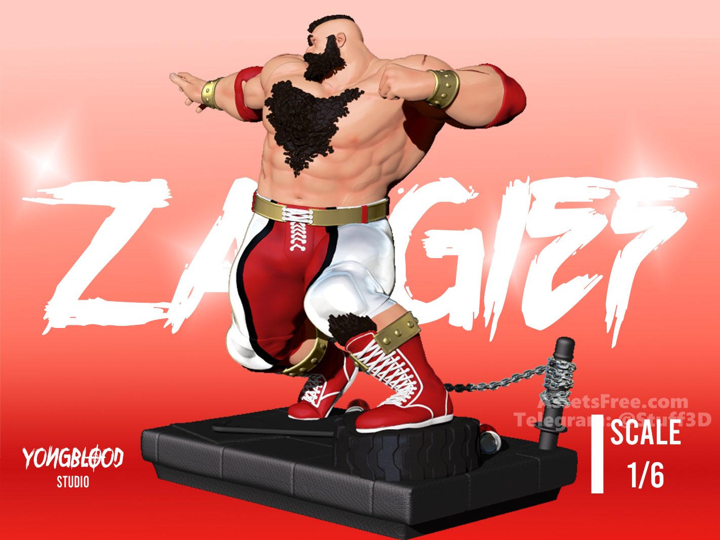 Zangief Sf6 view 5