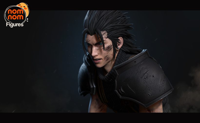 Nomnom Figures Zack Fair From Final Fantasy Vii view 2