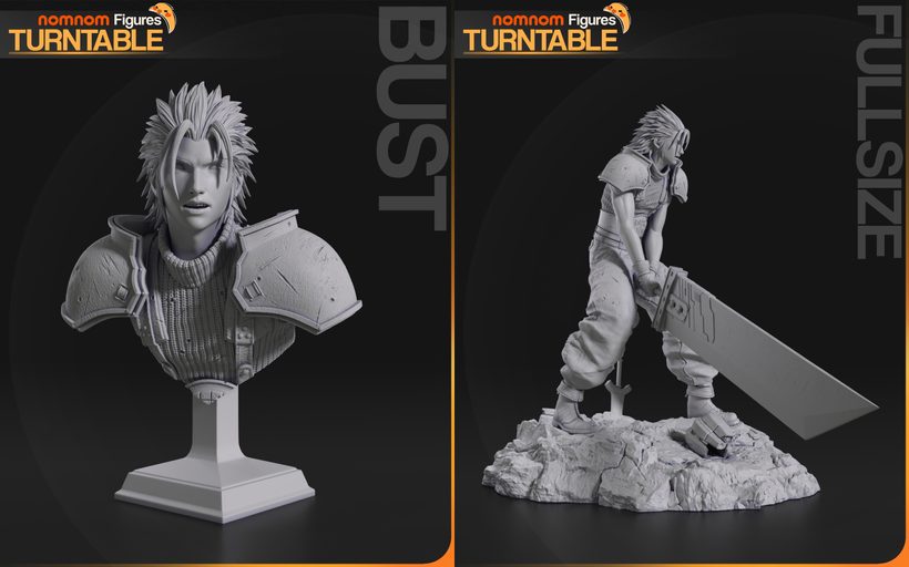 Nomnom Figures Zack Fair From Final Fantasy Vii view 5