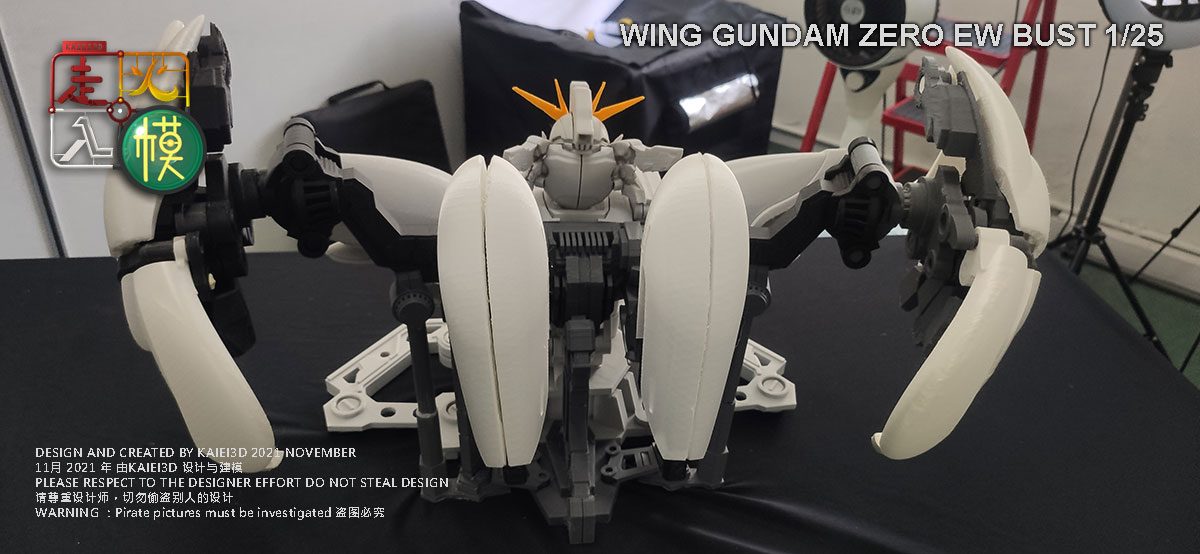 Wing Gundam Zero Bust view 4