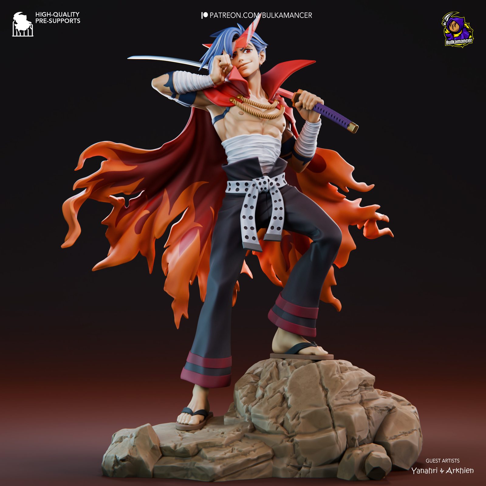 Bulkamancer Sculpts Kamina Gurren Lagann