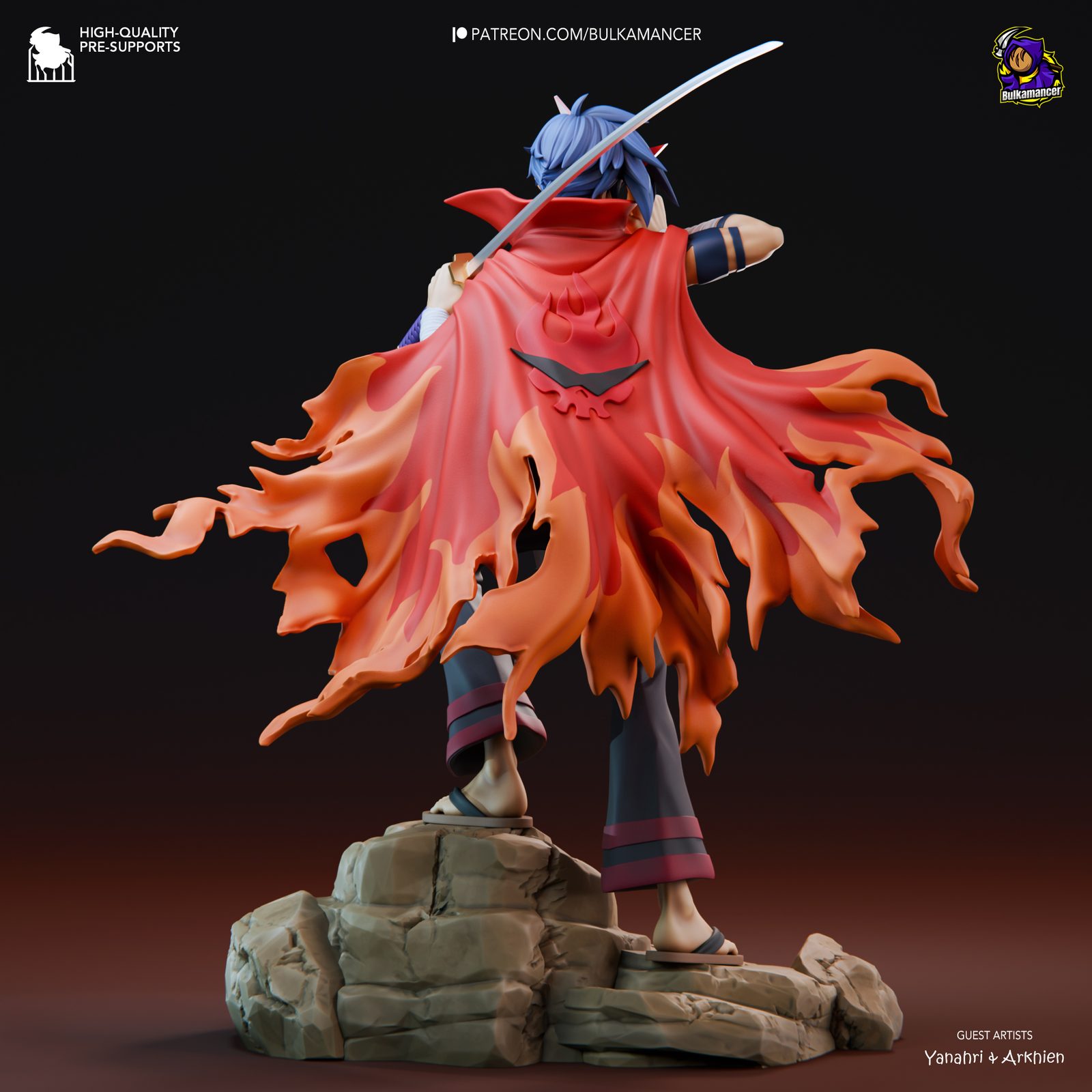 Bulkamancer Sculpts Kamina Gurren Lagann view 3