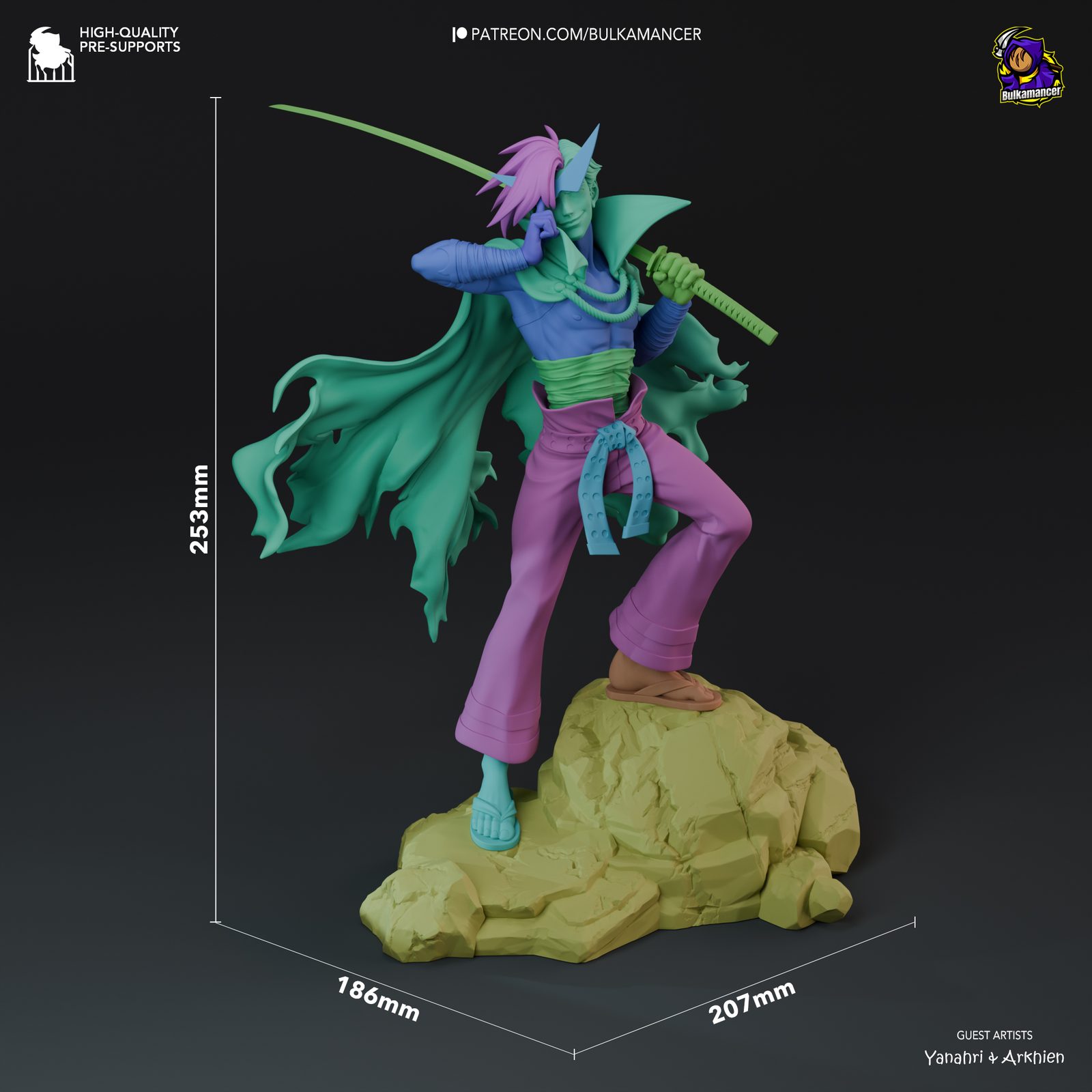 Bulkamancer Sculpts Kamina Gurren Lagann view 6