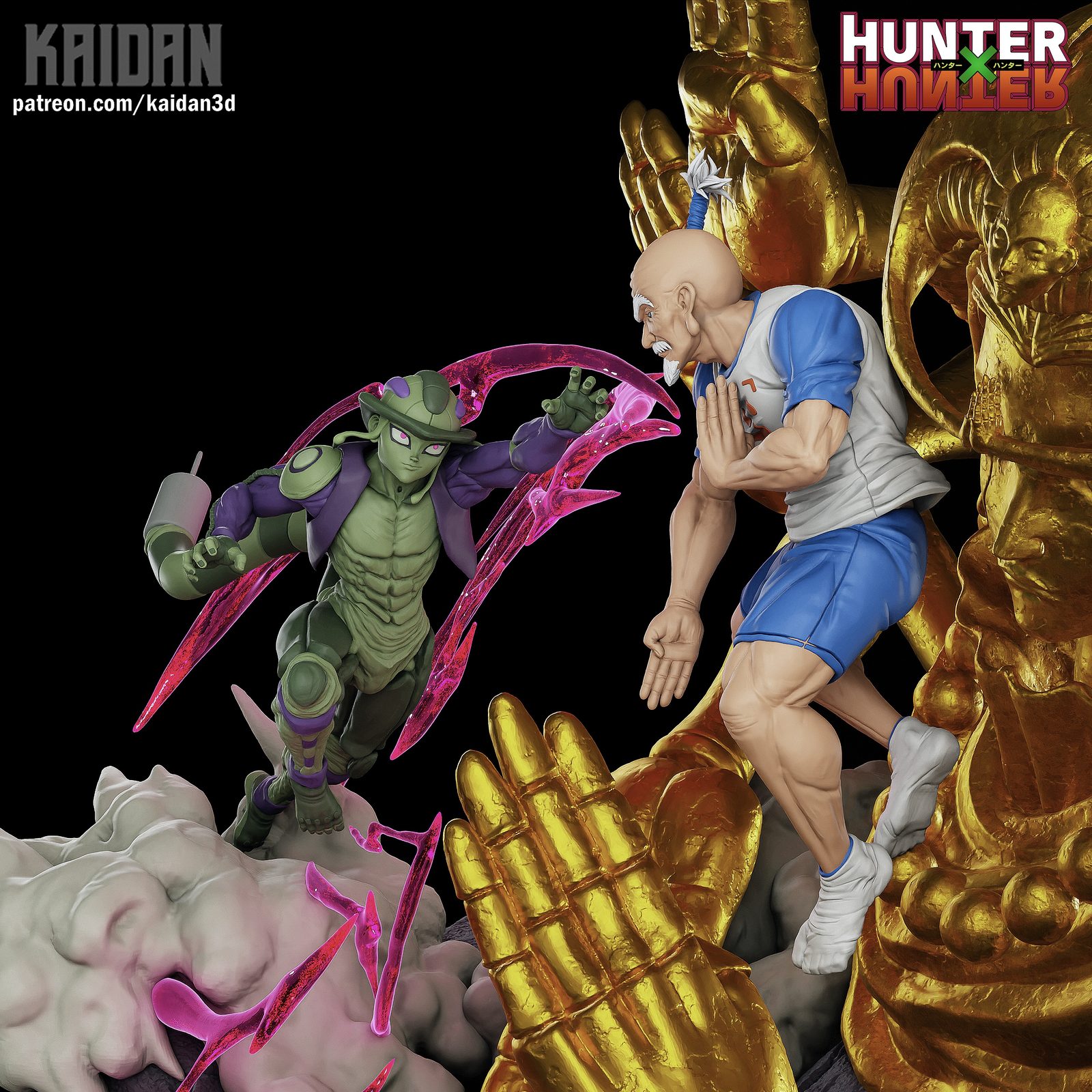 Kaidan Meruem Vs Netero view 3