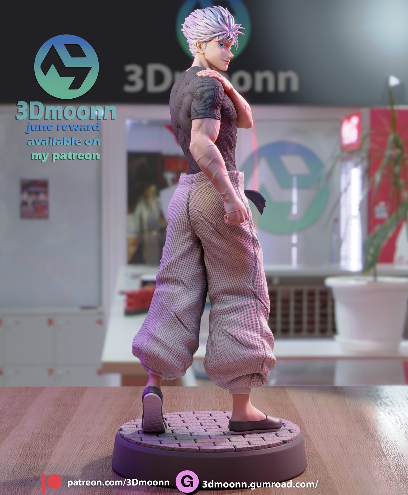 3Dmoonn Gojo