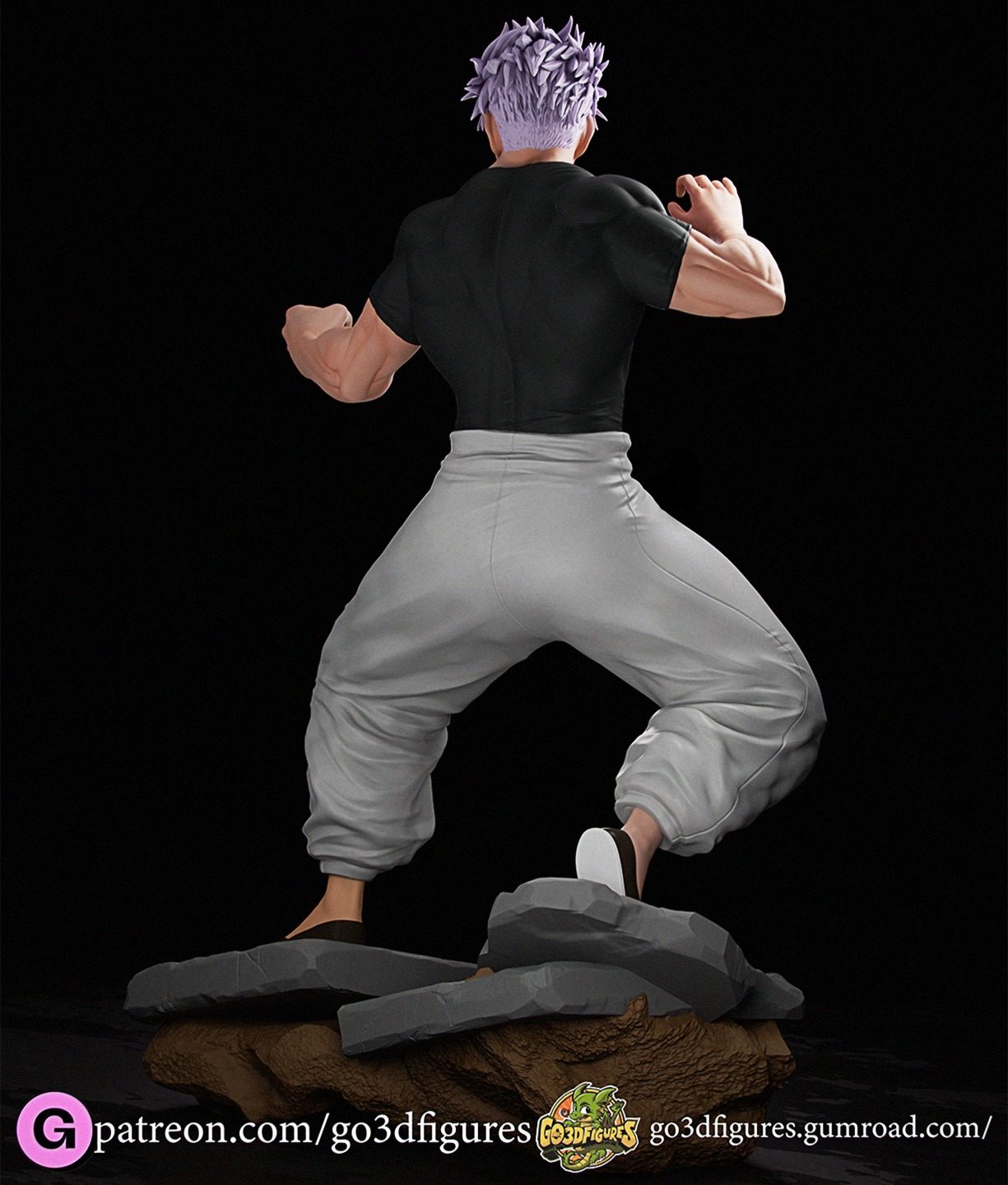 Go3Dfiguresjujutsu Kaisensatoru Gojo view 2
