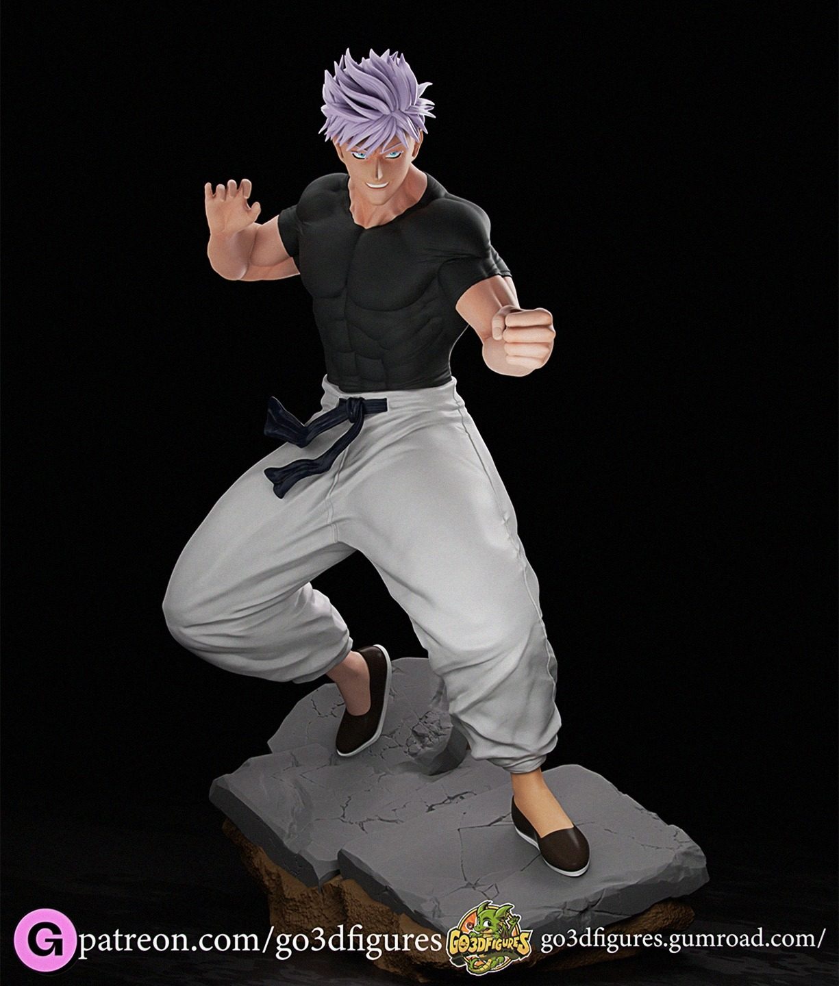 Go3Dfiguresjujutsu Kaisensatoru Gojo view 3