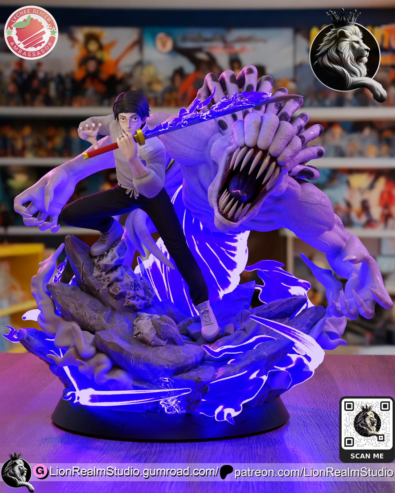 Lionrealm Studio Yutajujutsu Kaisen view 2