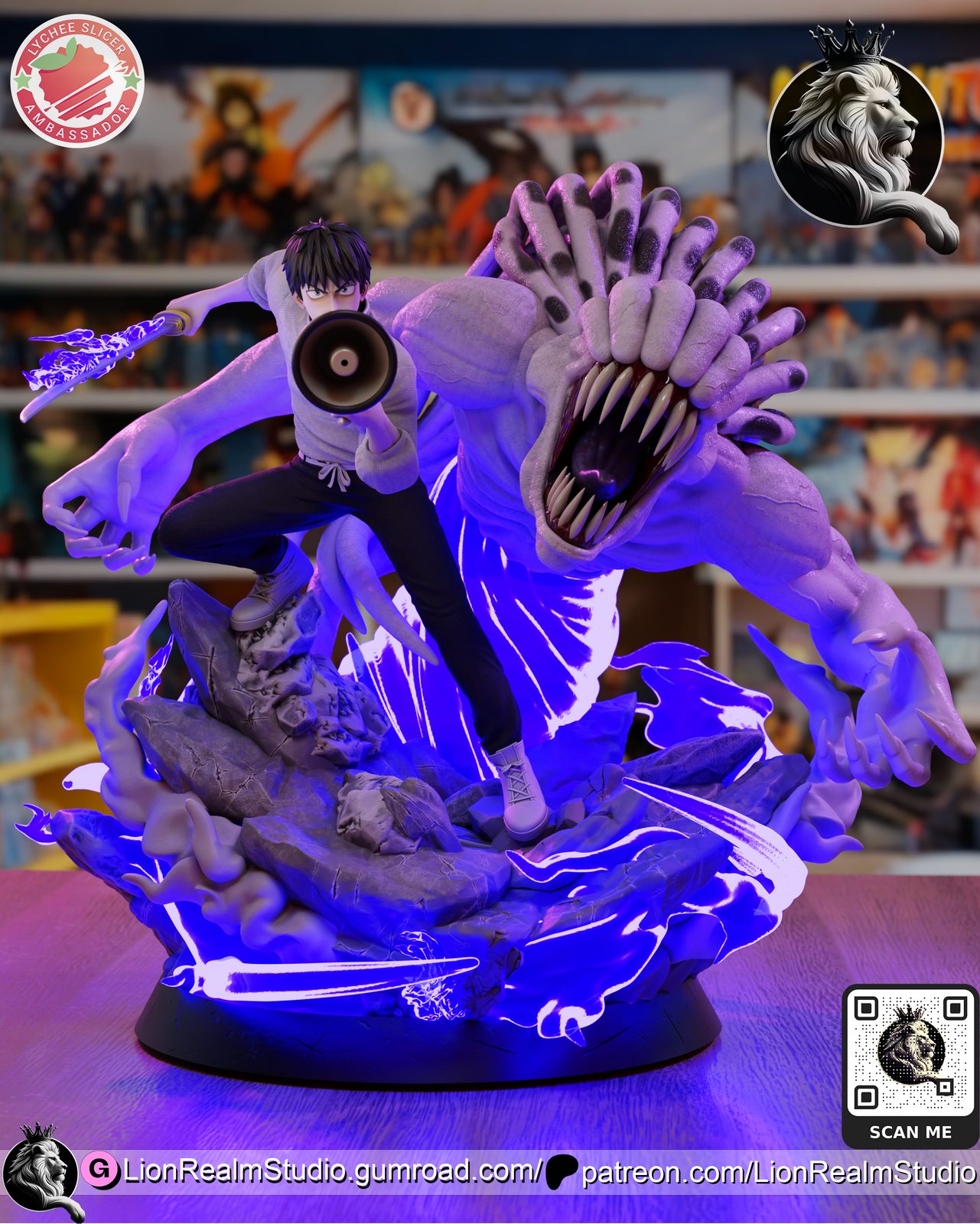 Lionrealm Studio Yutajujutsu Kaisen view 3