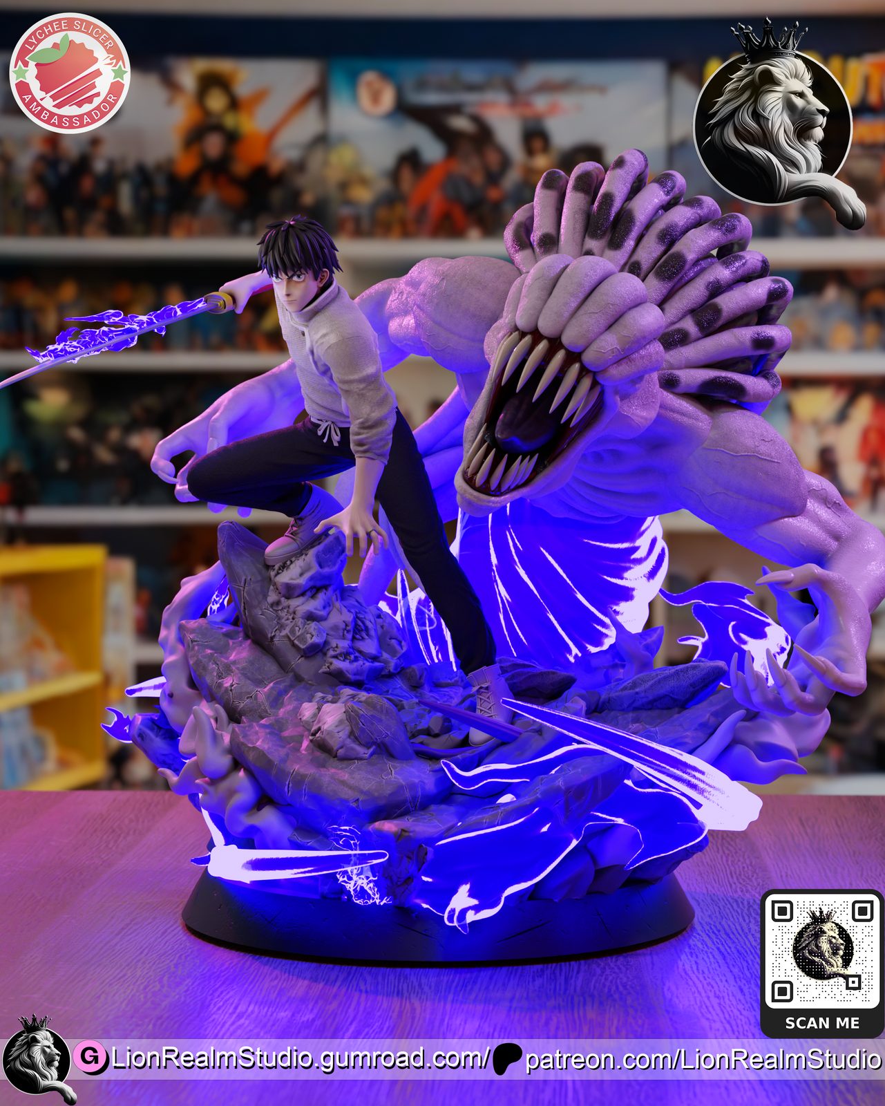 Lionrealm Studio Yutajujutsu Kaisen view 5