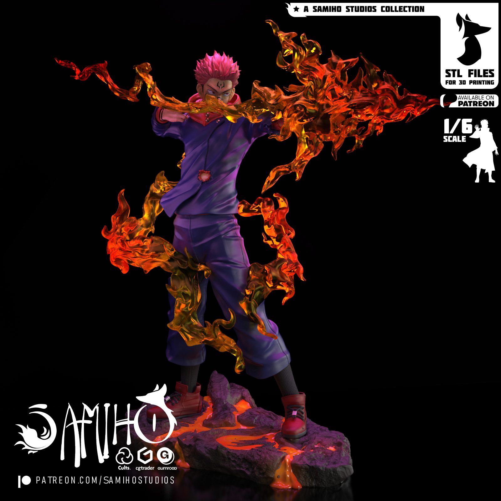 Sukuna Flame Arrow view 2
