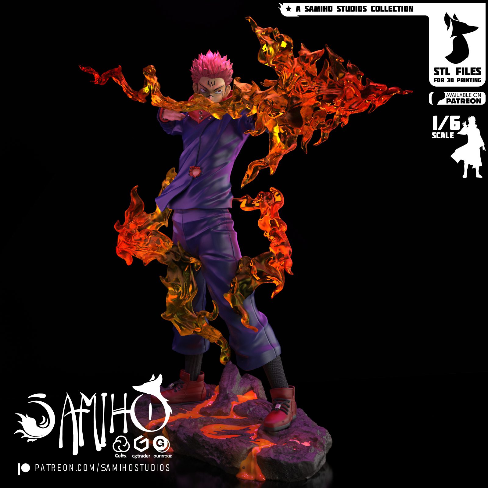Sukuna Flame Arrow view 3