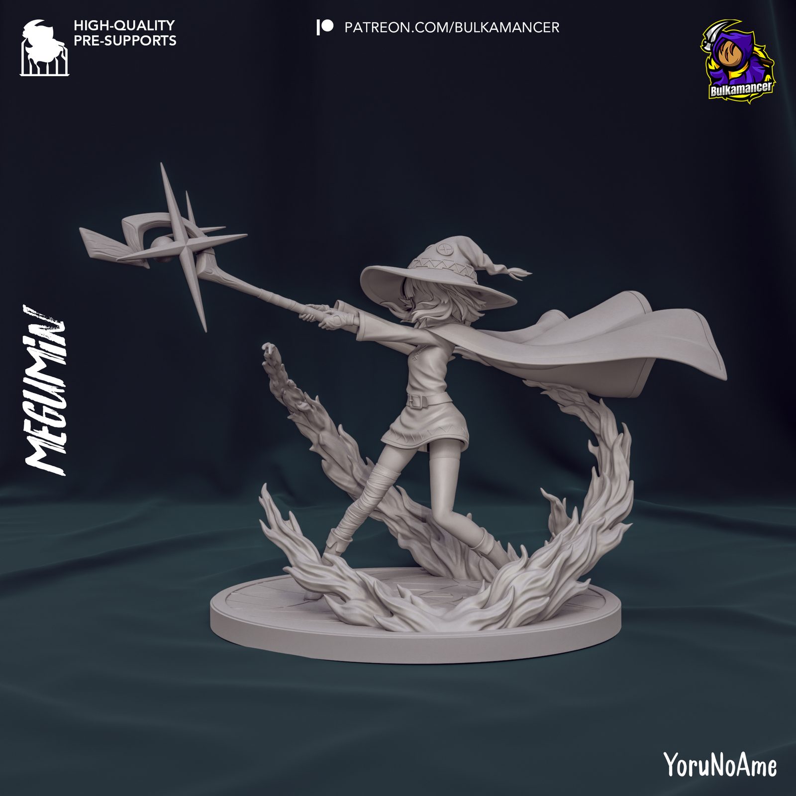 Bulkamancer Sculpts Megumin Konosuba view 2
