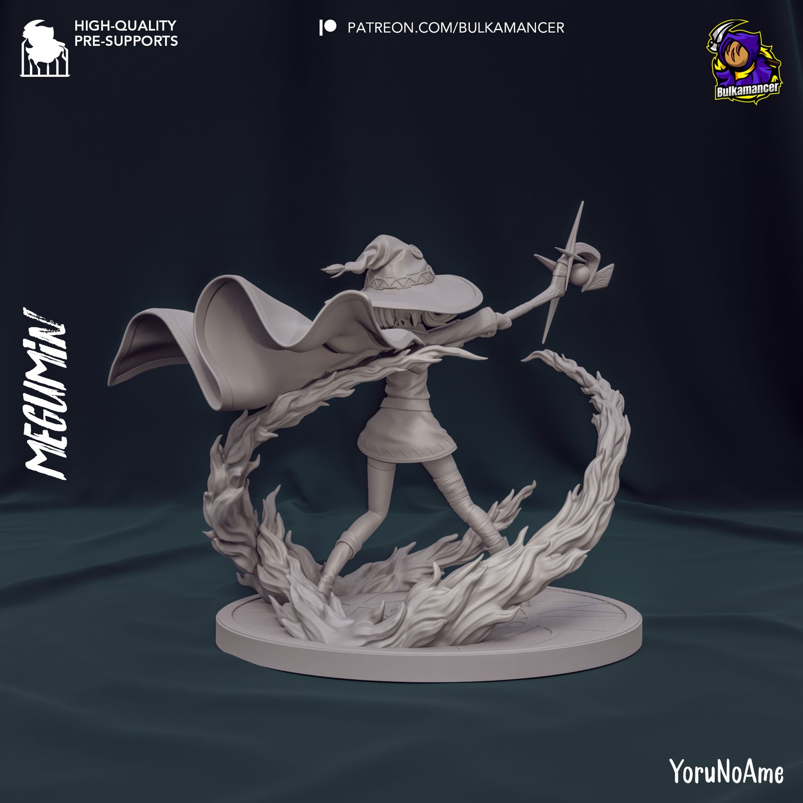 Bulkamancer Sculpts Megumin Konosuba view 3