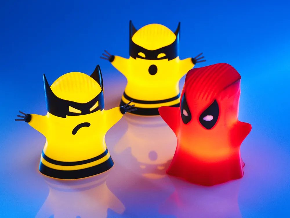 Deadpool And Wolverine Lamps