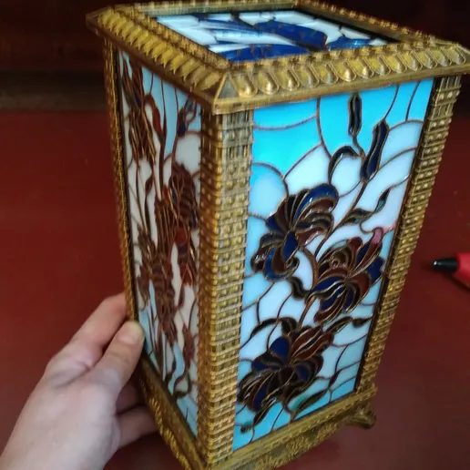 Lamp -Stained Glass