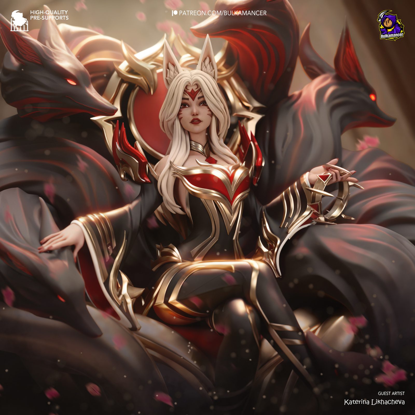 Bulkamancer Sculpts Constlantinopla Ahri League Of Legends